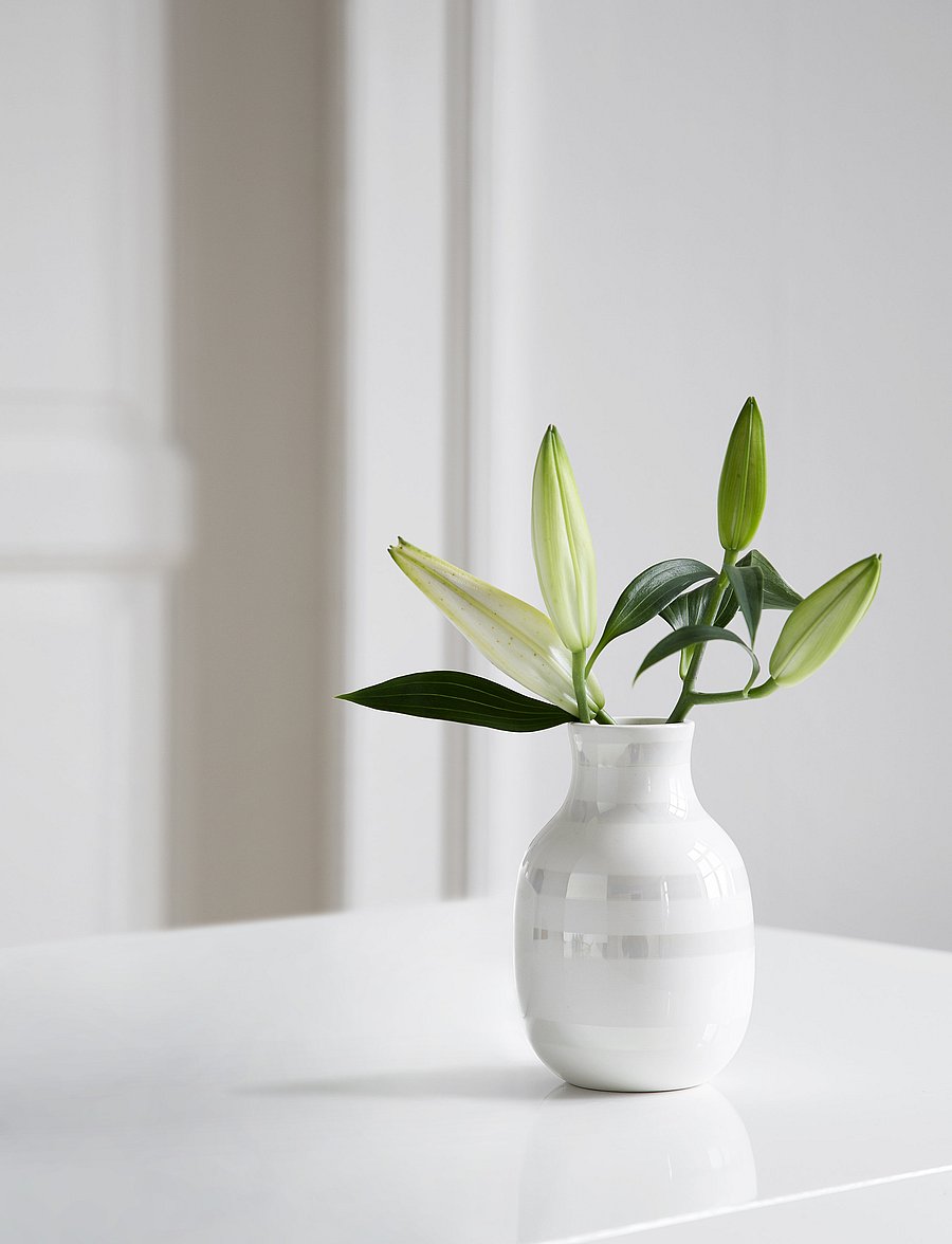Kähler - Omaggio Vase - osta hinna alusel - mother of pearl - 0