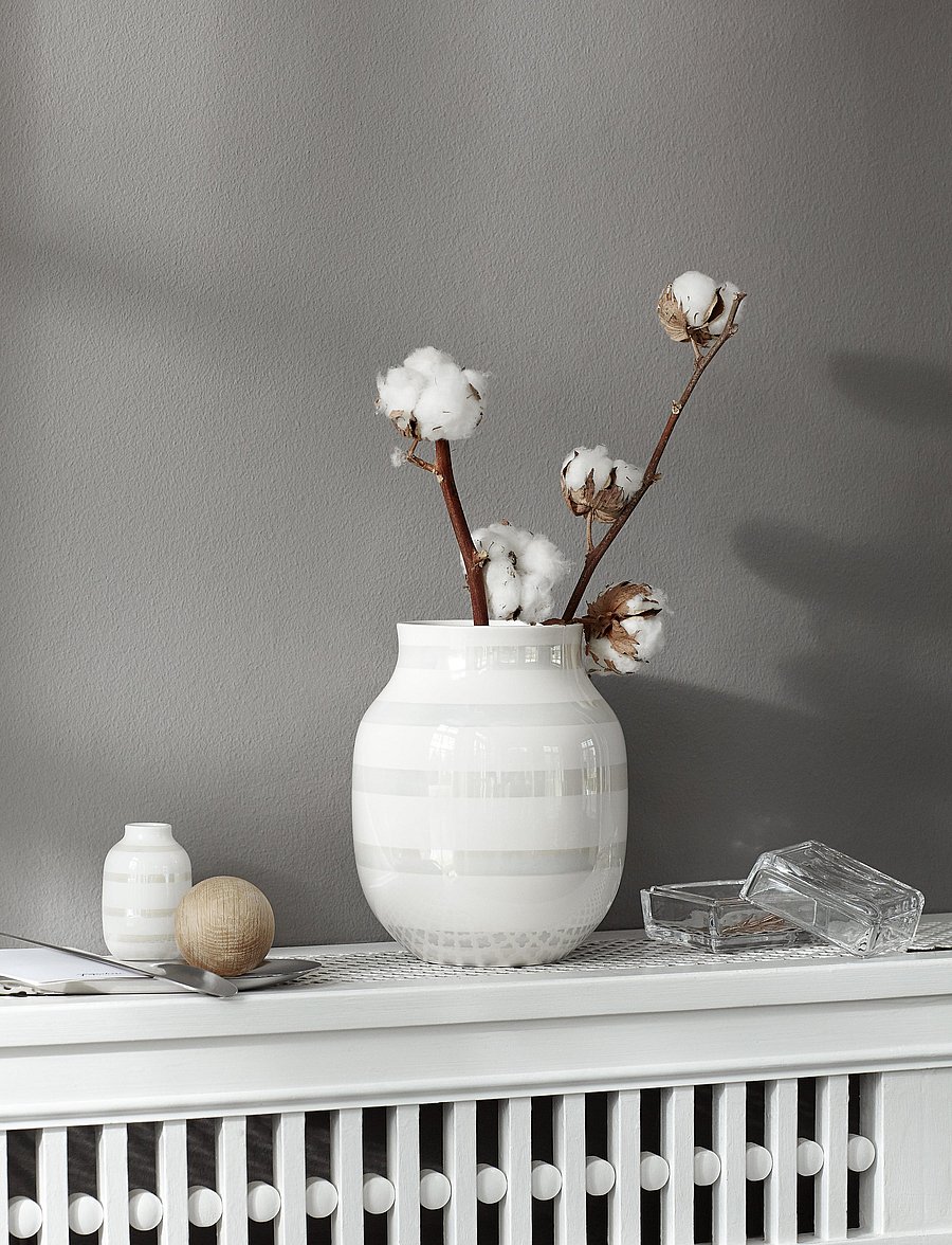 Kähler - Omaggio Vase - osta hinna alusel - mother of pearl - 3