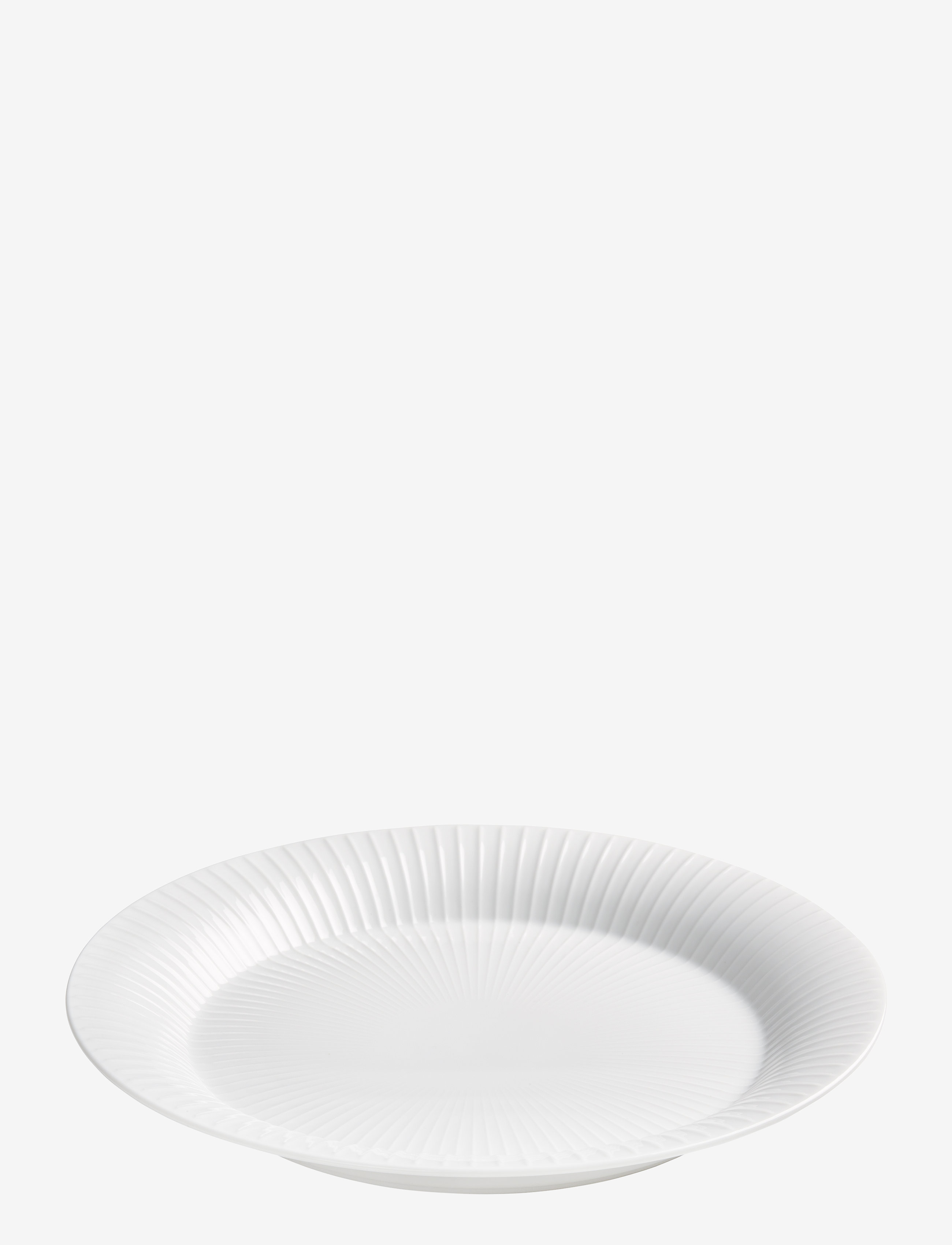 Kähler Hammershøi Plate Ø27cm - Lauanõud - WHITE / white