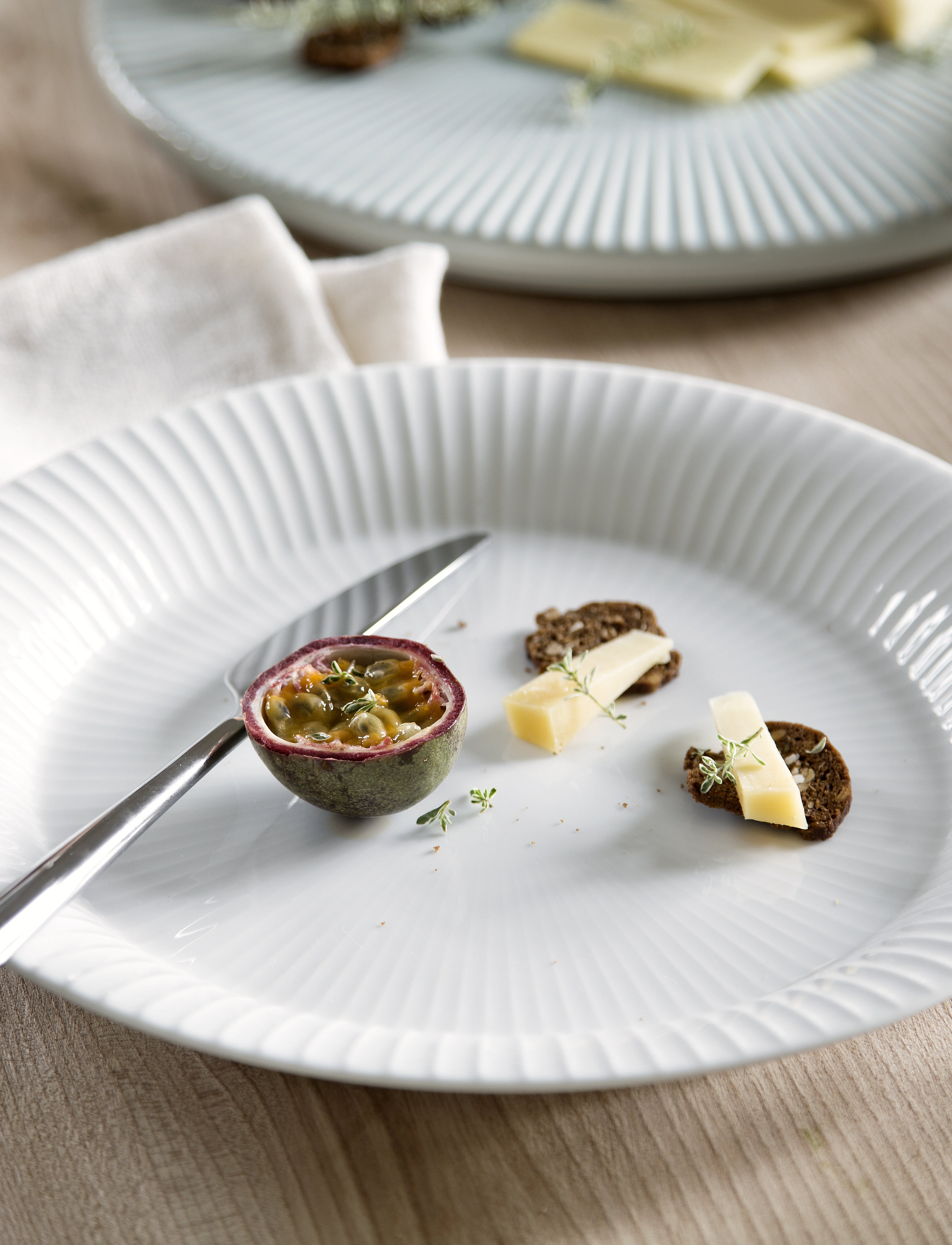 Kähler Hammershøi Tallerken Ø27 Cm, Ø 27 cm, Plates, Weiß - Dinner Homeware