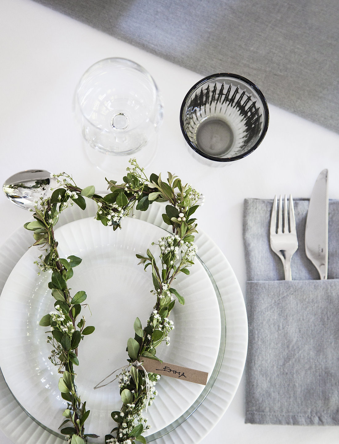 Kähler - Hammershøi Plate Ø27cm - speiseteller - white - 3