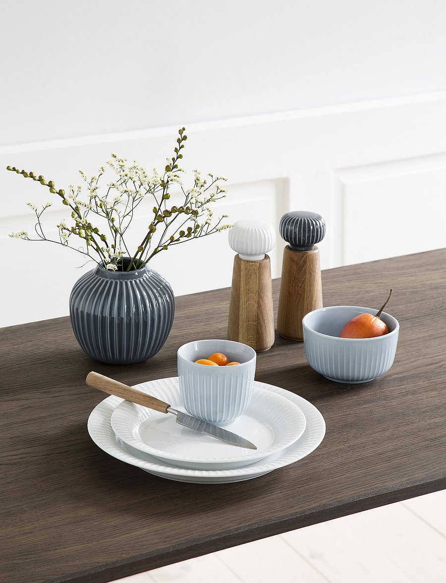 Kähler - Hammershøi Plate Ø22cm - praetaldrikud - white - 2