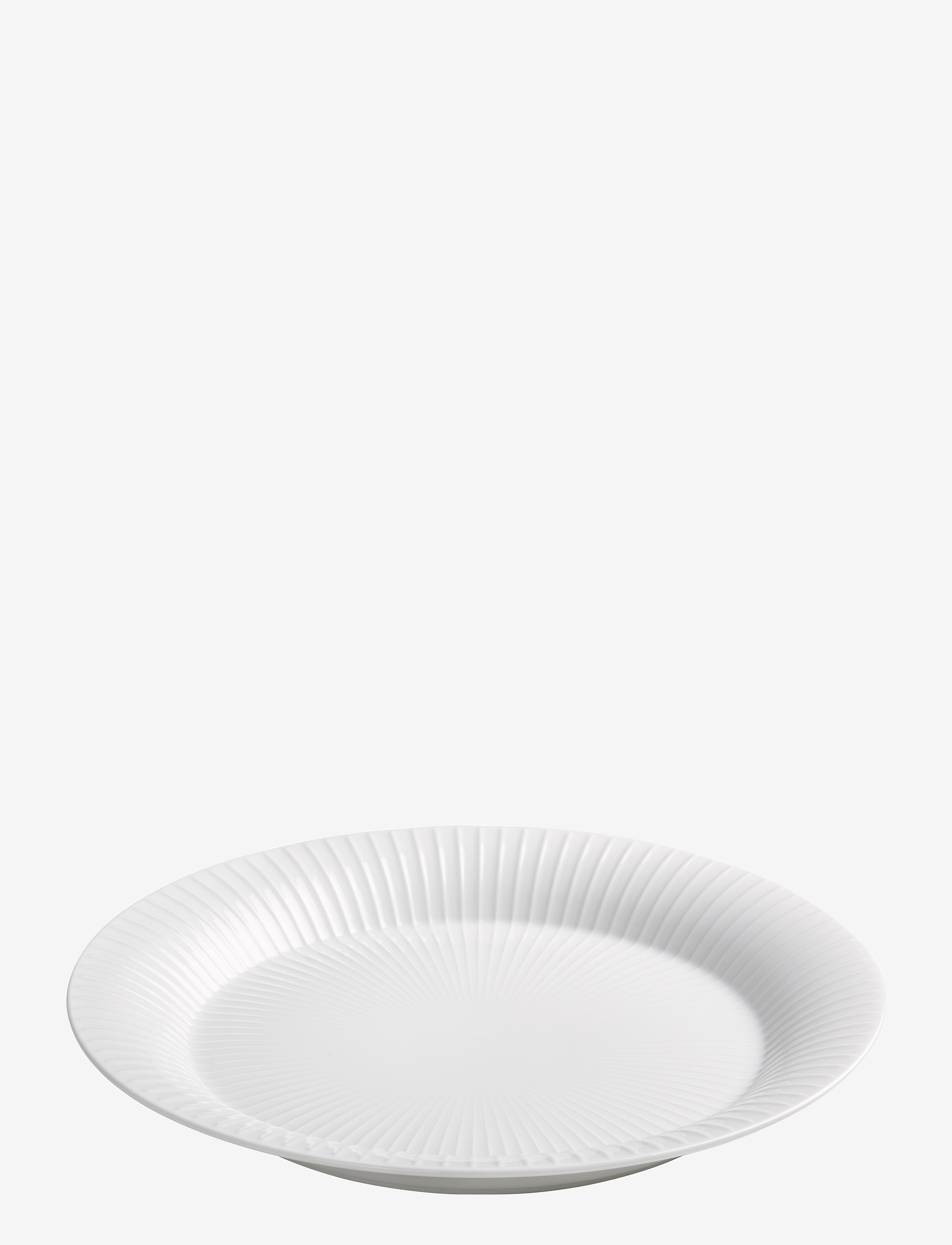 Kähler Hammershøi Plate Ø22cm - Speiseteller - WHITE / white