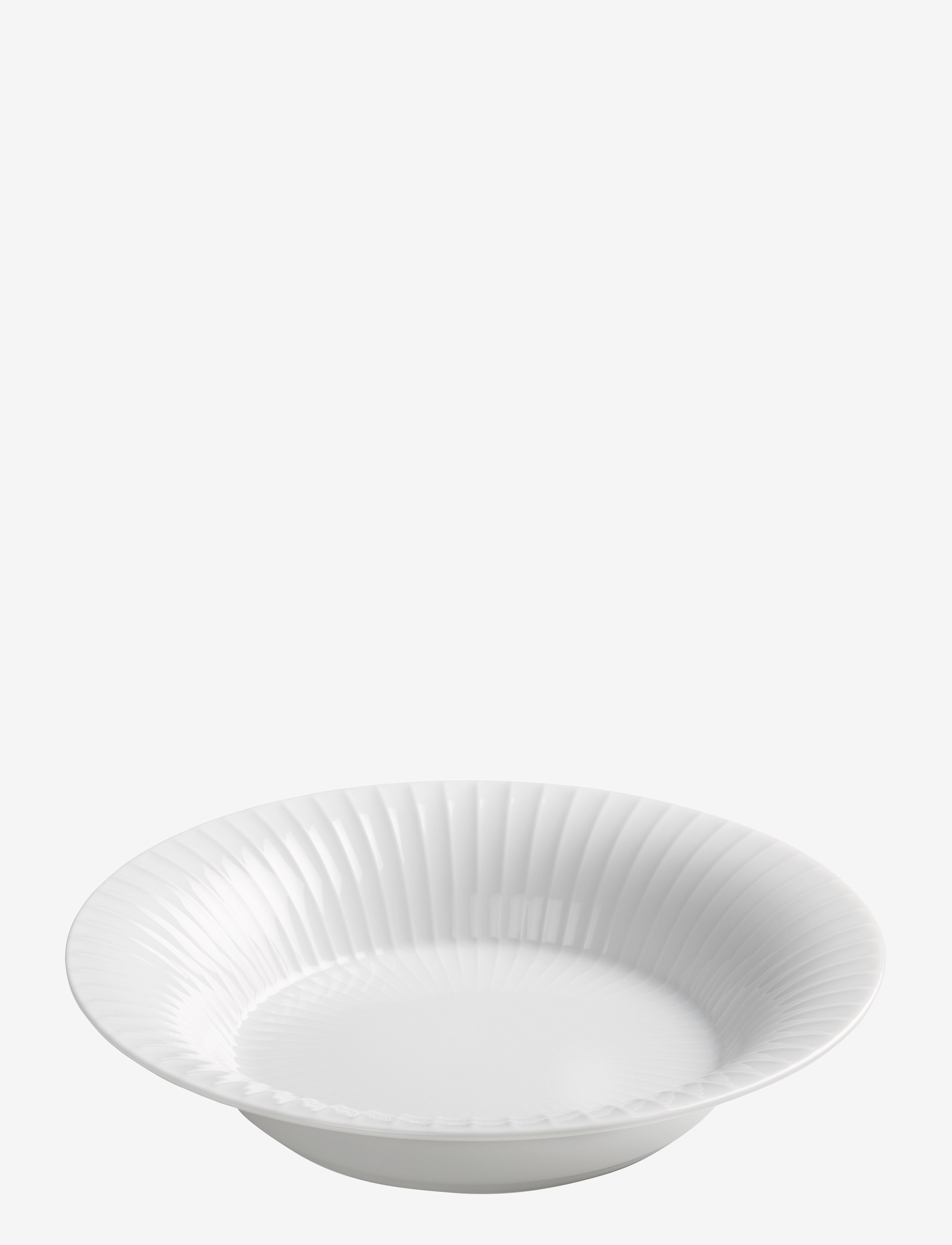 KÄHLER Hammershøi Dyb Tallerken Ø21 Cm Weiß - Ø 21 CM - Unisex