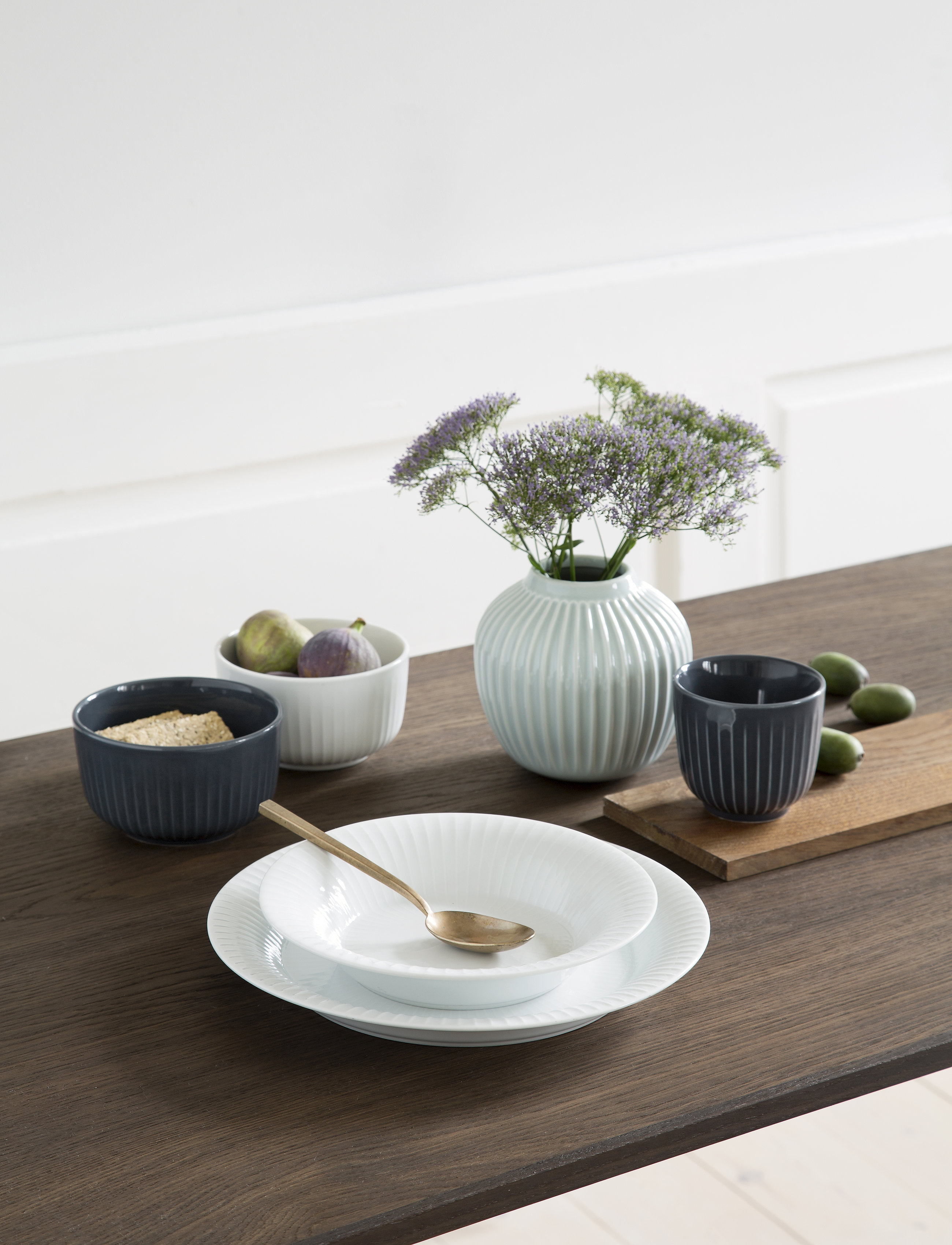 Kähler - Hammershøi Dyb tallerken Ø21 cm - dybe tallerkner - white - 3
