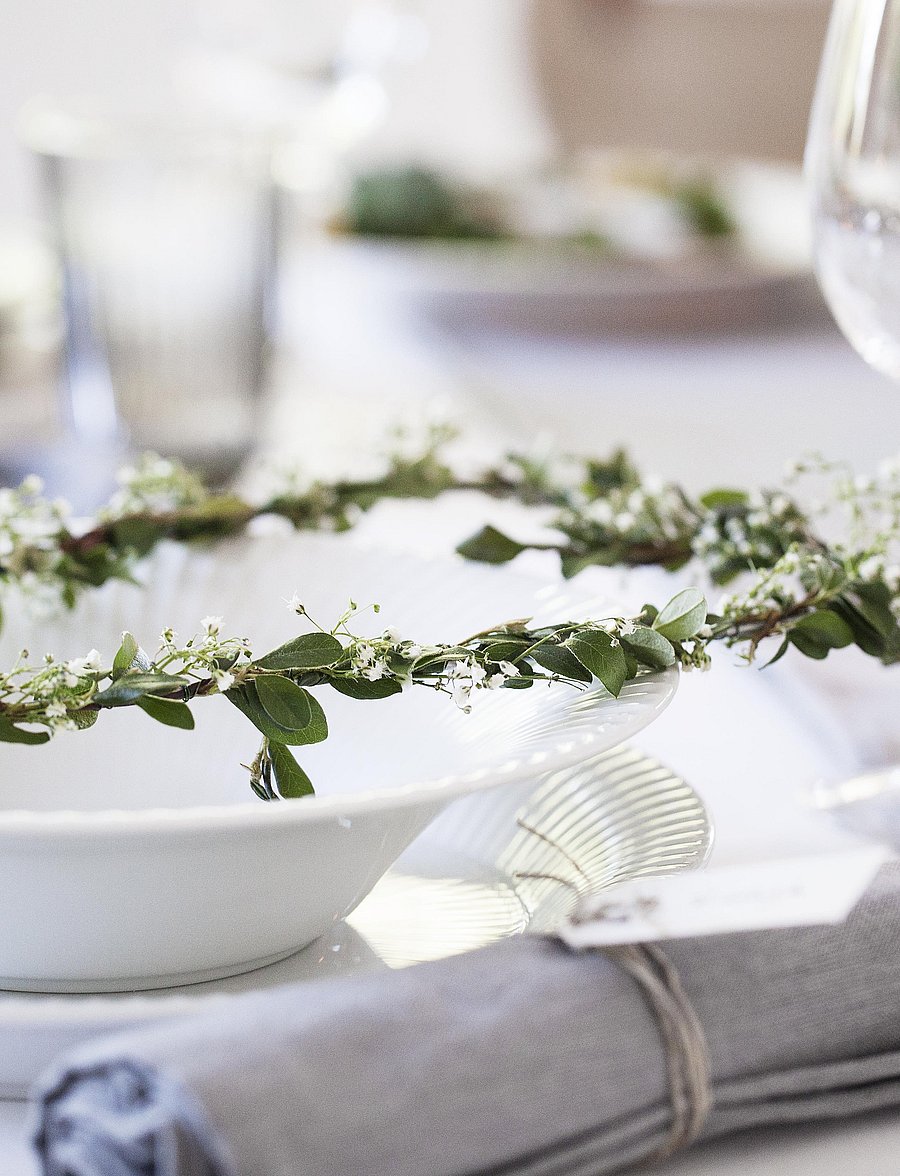 Kähler - Hammershøi Soup plate Ø26cm - pastataldrikud - white - 2