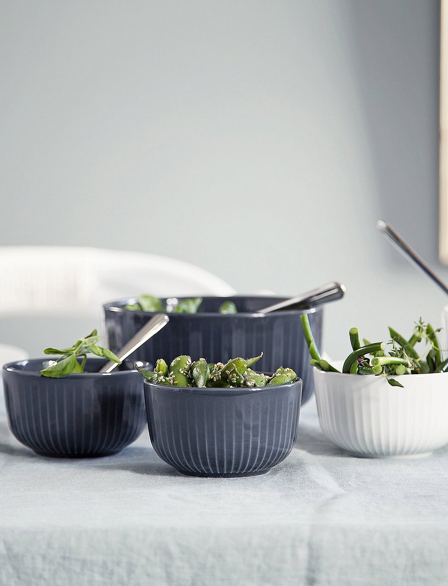 Kähler - Hammershøi Bowl Ø12cm - serveerimisnõud - white - 2