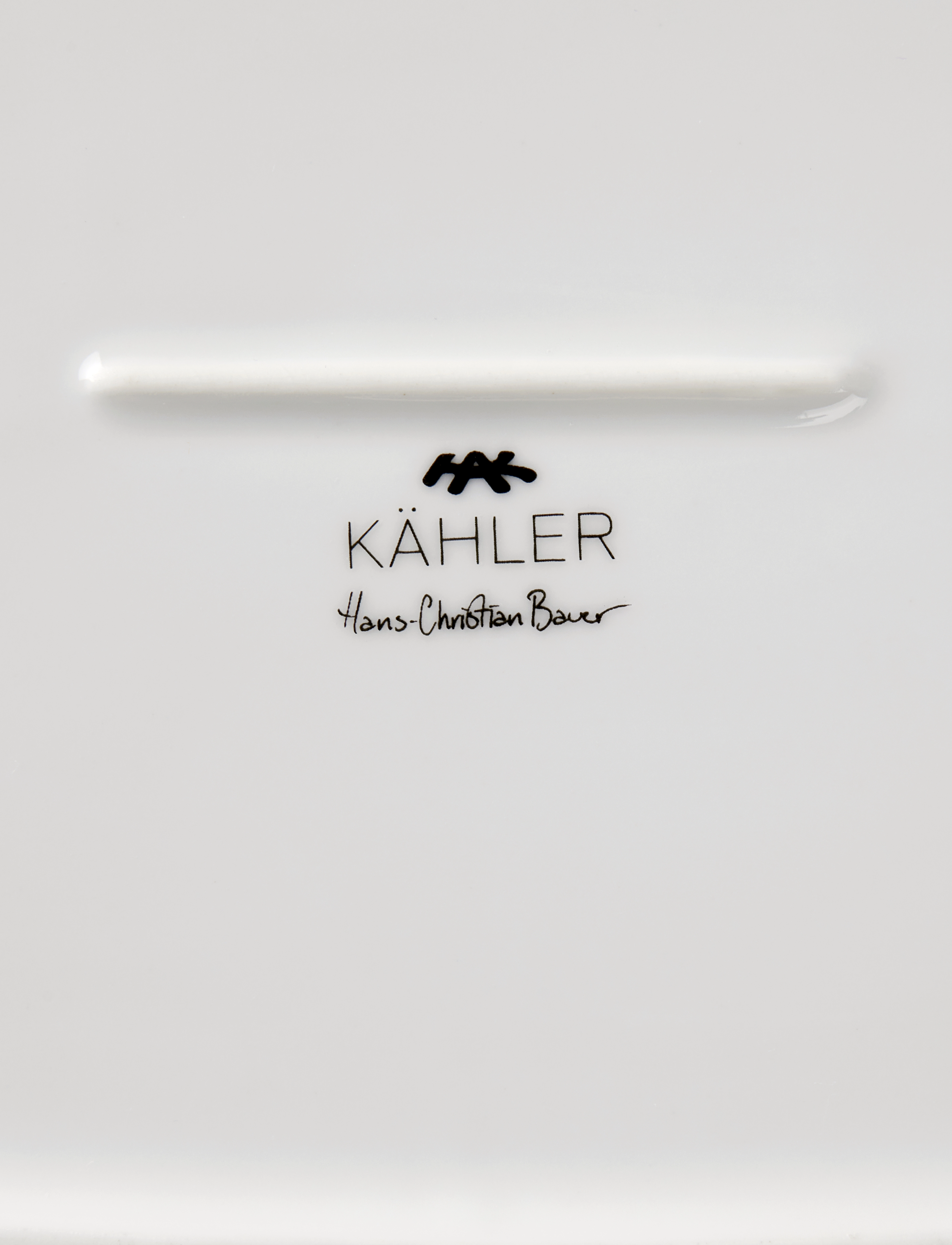 Kähler - Hammershøi Oval serving dish 40x22.5 white - vaagnad ja roogade serveerimisalused - white - 5