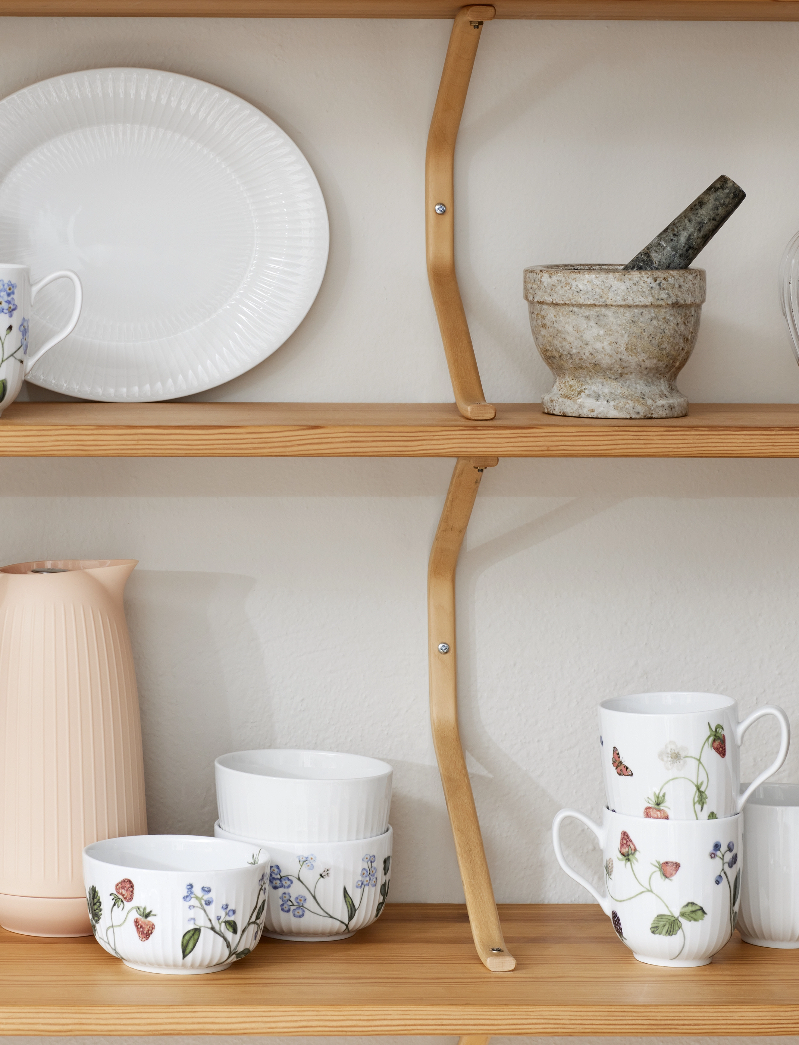 Kähler - Hammershøi Oval serving dish 28,5x22,5 - white - 4