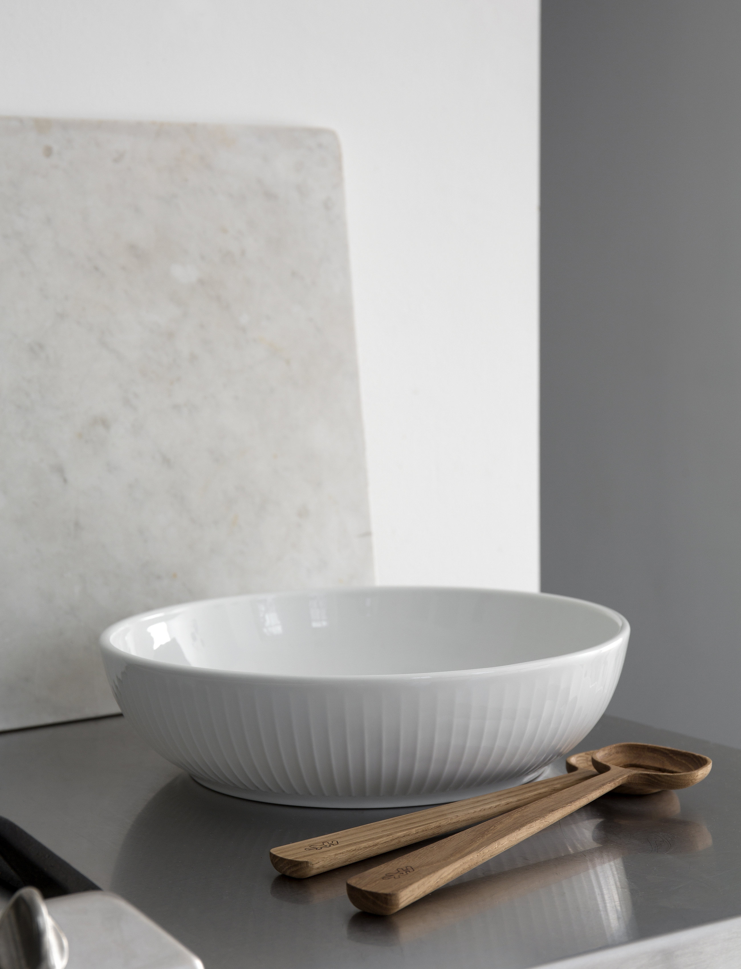 Kähler Hammershøi Skål Ø30 Cm, cm, Bowls, Weiß - Breakfast Homeware