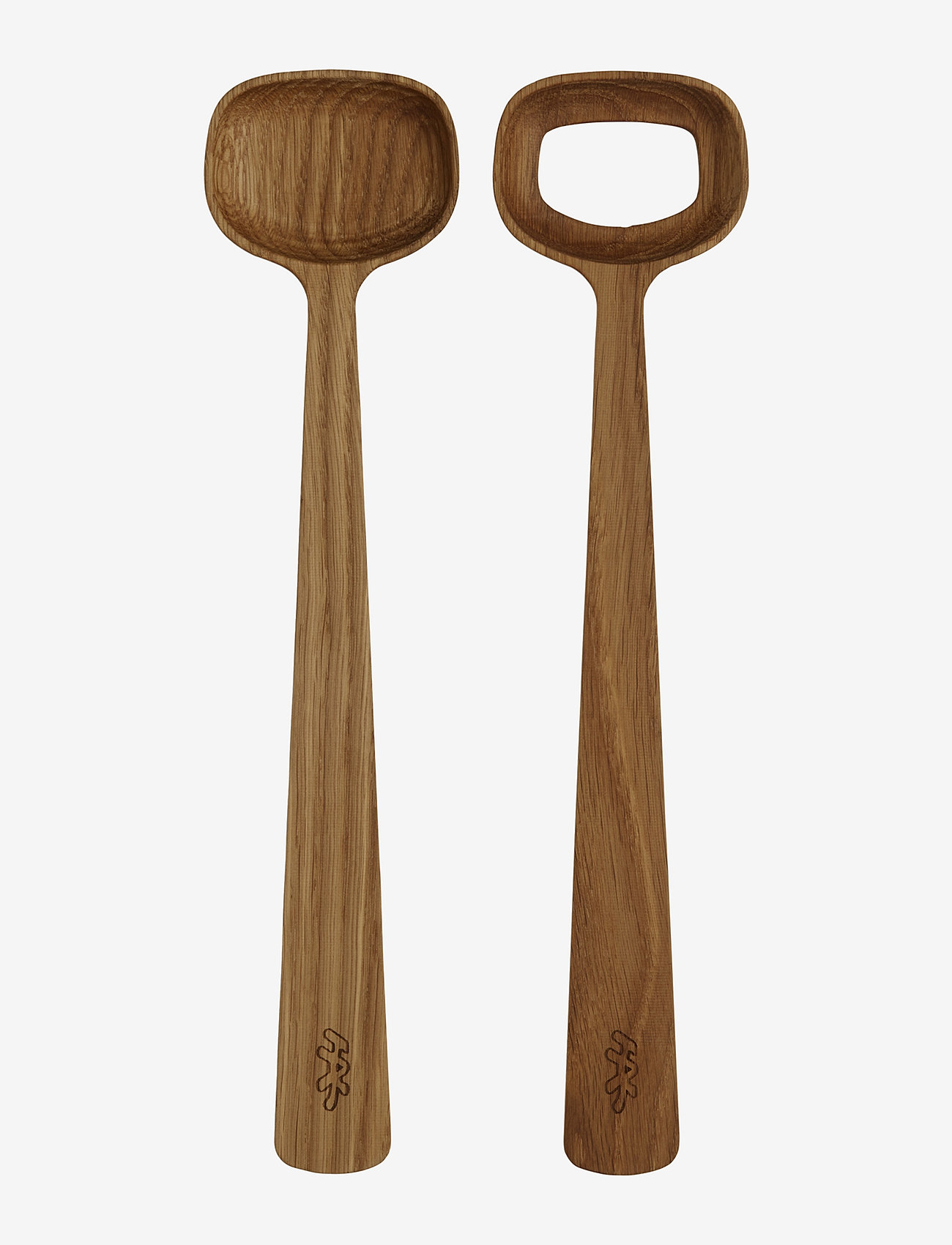 Kähler - Hammershøi Salad serving set oak - shop by price - oak - 0