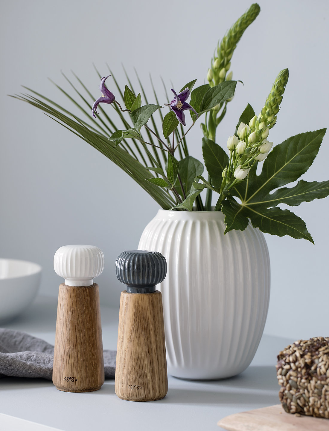 Kähler - Hammershøi Kværn - krydderikværne - white - 2