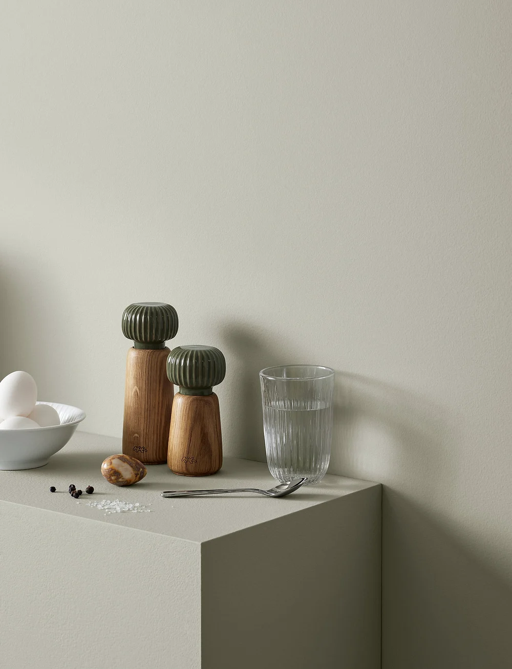 Kähler - Hammershøi Kværn - krydderikværne - dark green - 1