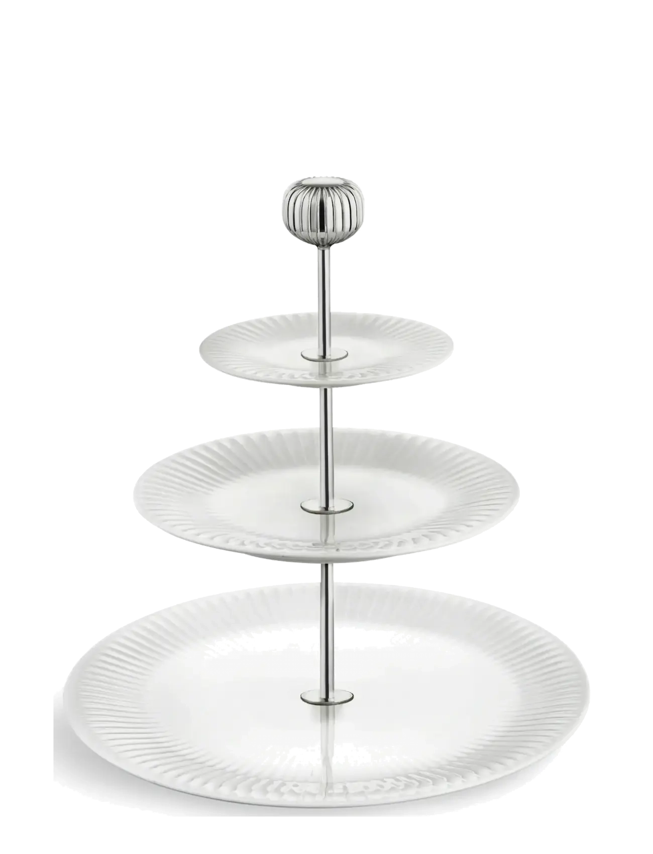 Kähler Hammershøi Etagere Ø28 Cm Hvid (18004), Kagefad, Hvid, Str: Ø 28 cm