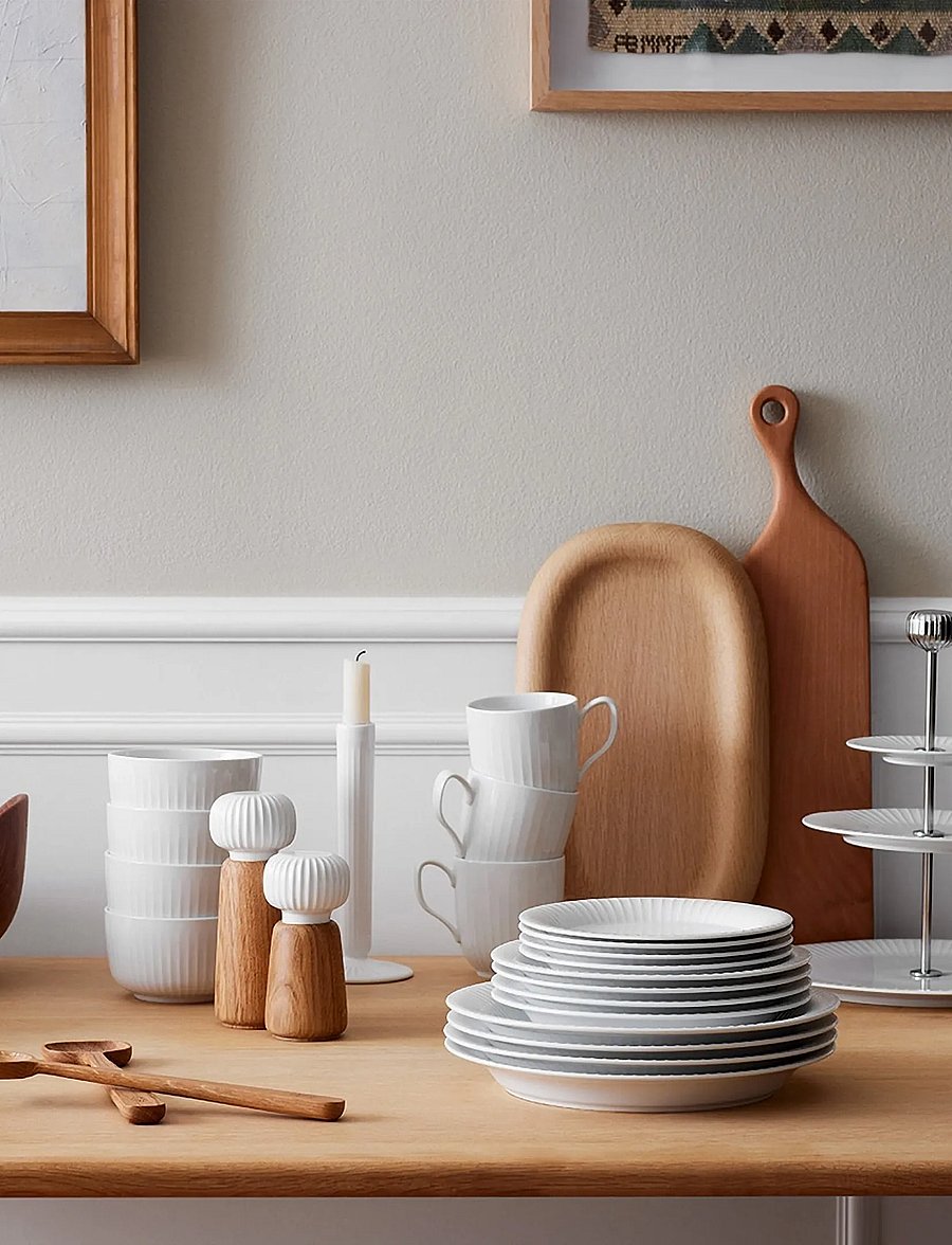 Kähler - Hammershøi Etagere Ø28 cm white (18004) - osta hinna alusel - white - 3