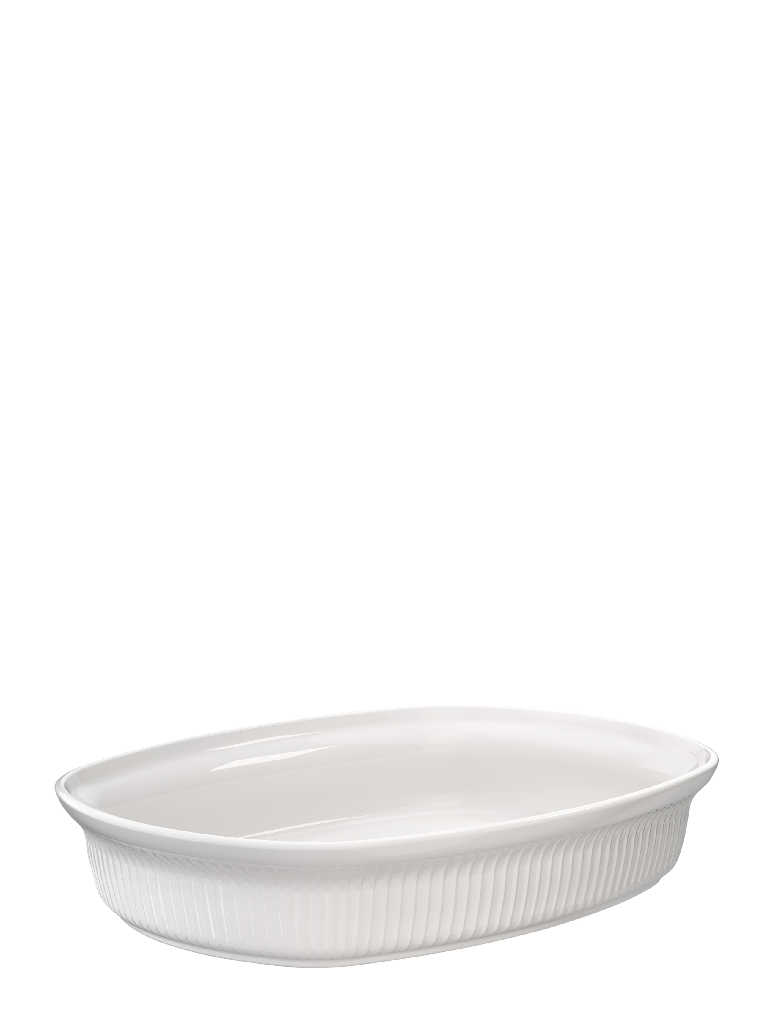 Kähler Hammershøi Ugnsfast form 32x24 cm vit - Visa allt - WHITE / white