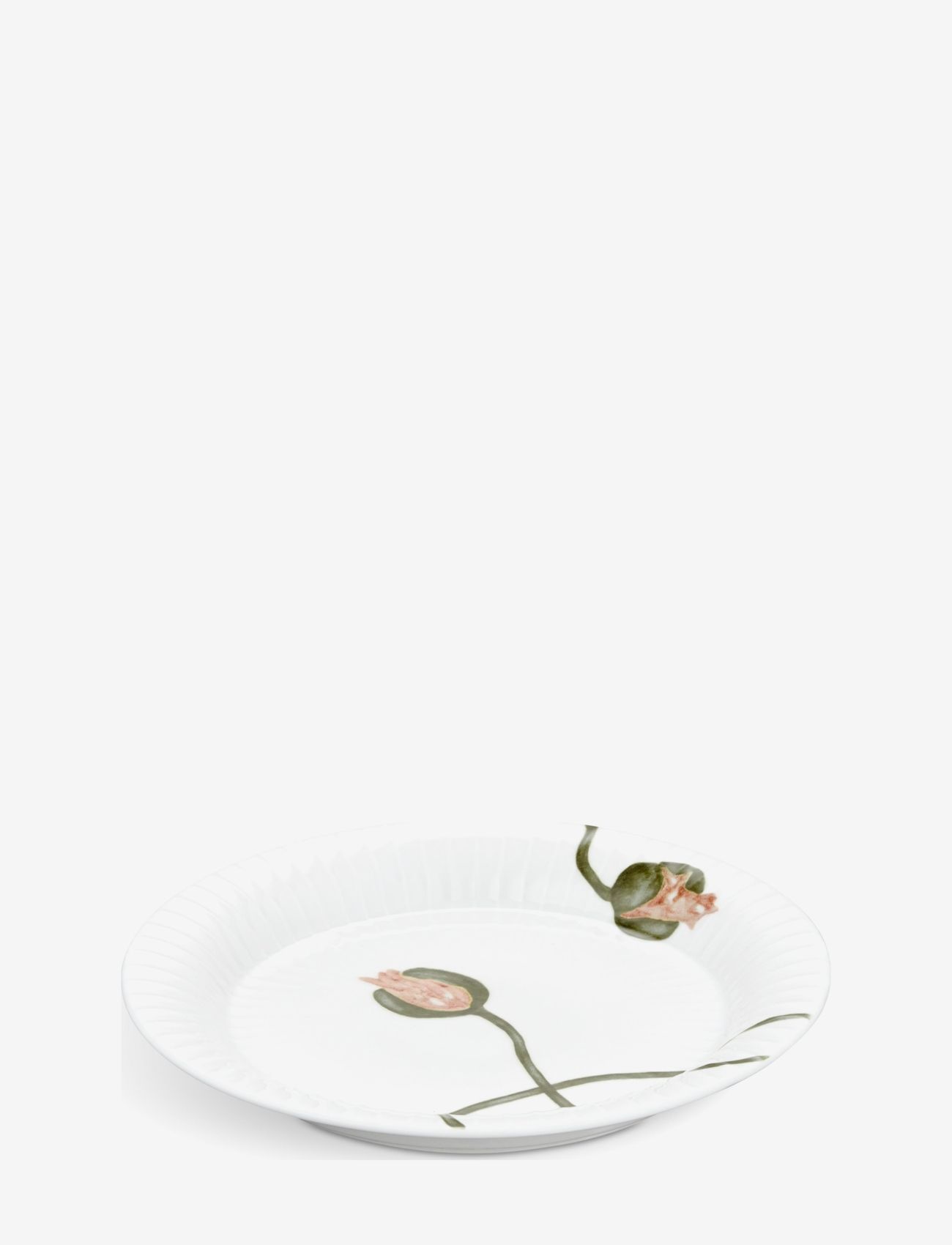Kähler - Hammershøi Poppy Plate w. deco - small plates - white w. deco - 2