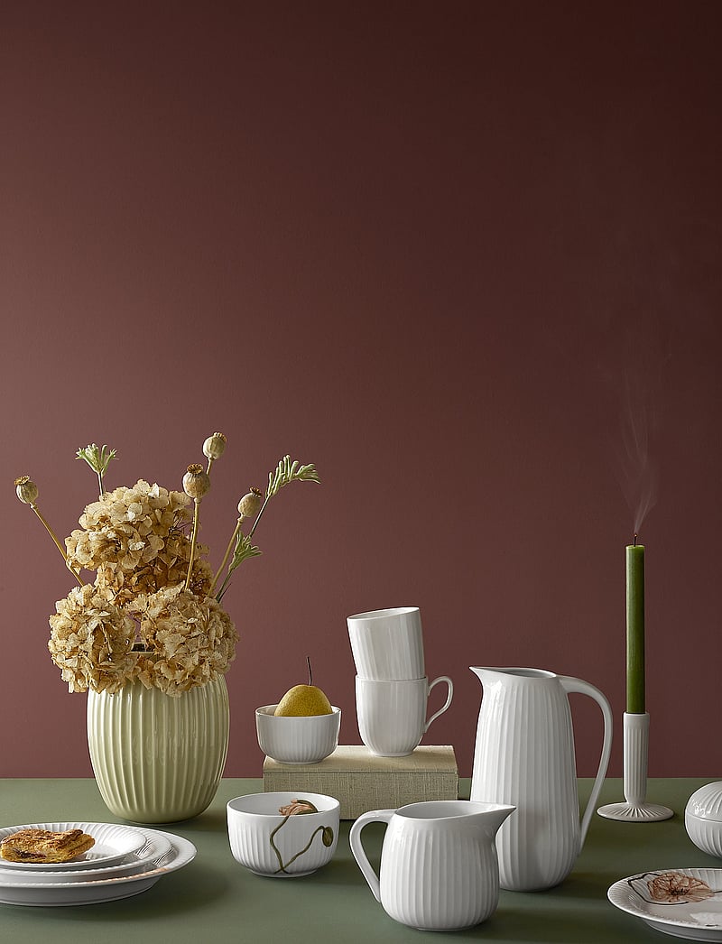 Kähler - Hammershøi Poppy Bowlwhite w. deco - white w. deco - 3