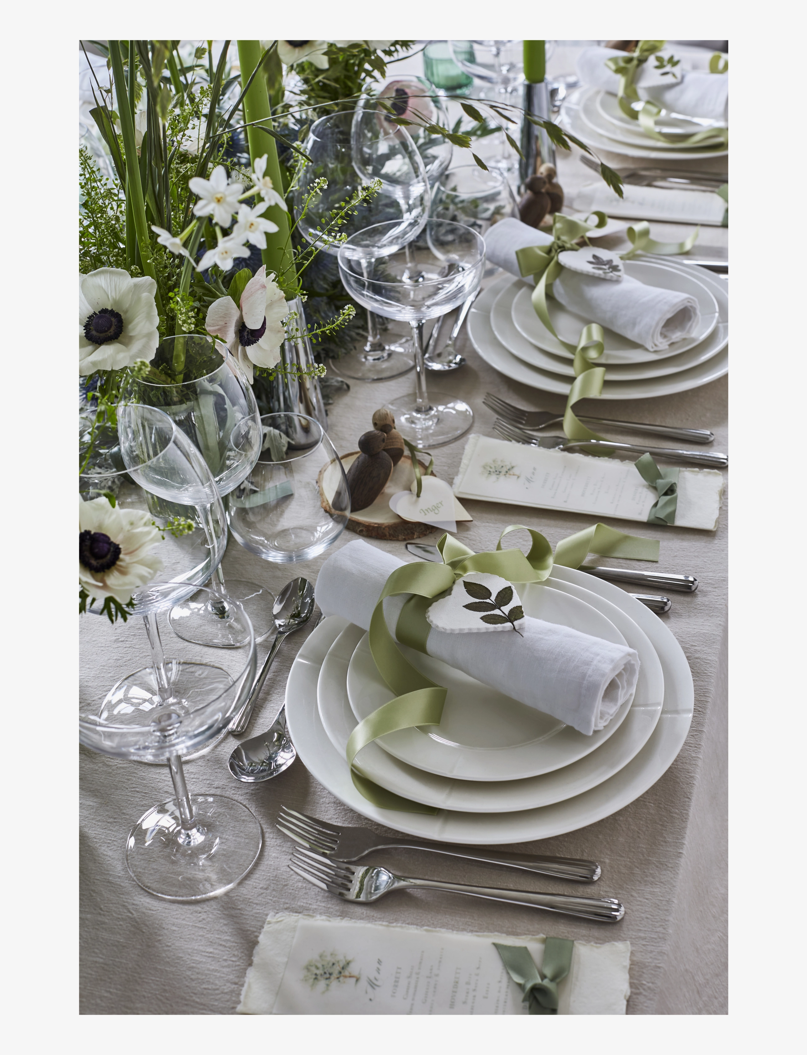 Kähler - Hammershøi Cutlery sets steel 16 pcs. (16079) - bestecksets - steel - 2