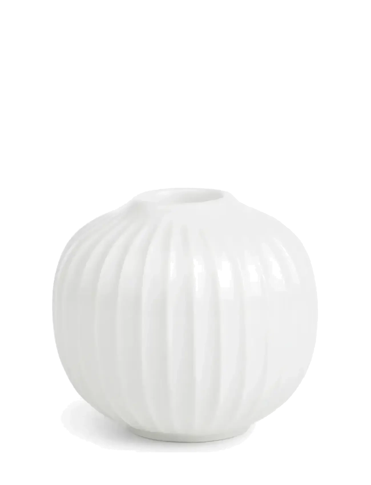 Kähler Hammershøi Candle holder H5.5 cm white (15362) - Kähler - WHITE / white