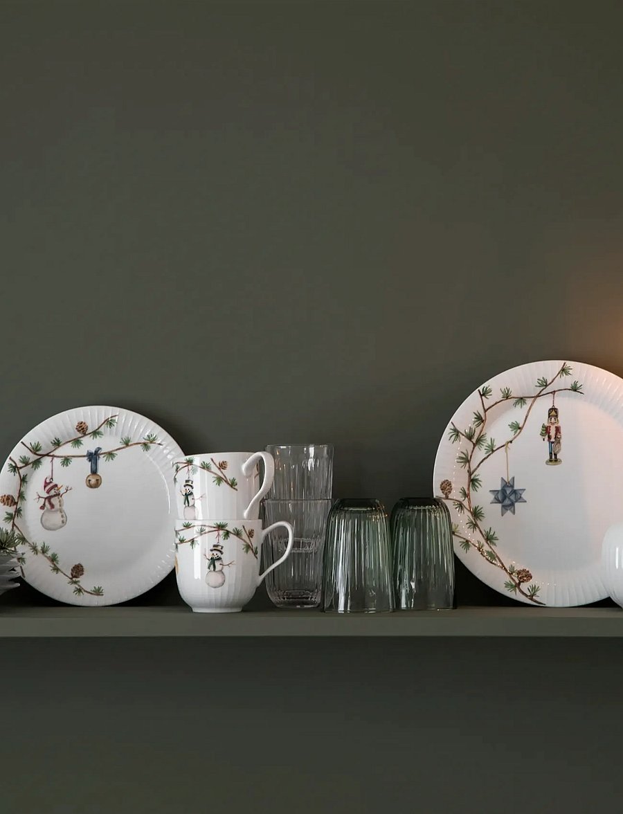Kähler - Hammershøi Candle holder H5.5 cm white (15362) - teelichthalter - white - 2
