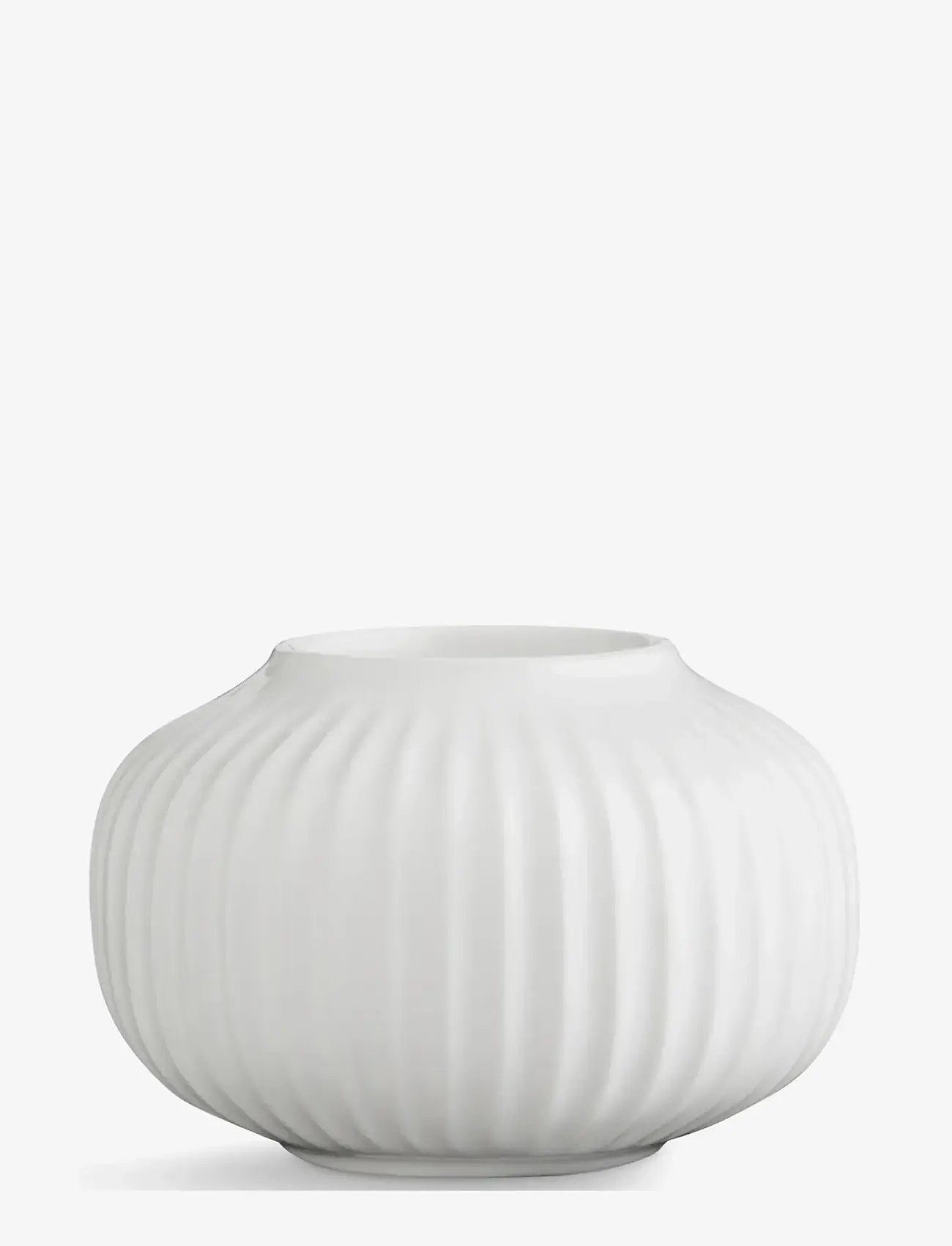 Kähler - Hammershøi Tealight holder Ø10 cm white (16135) - teeküünlahoidjad - white - 1