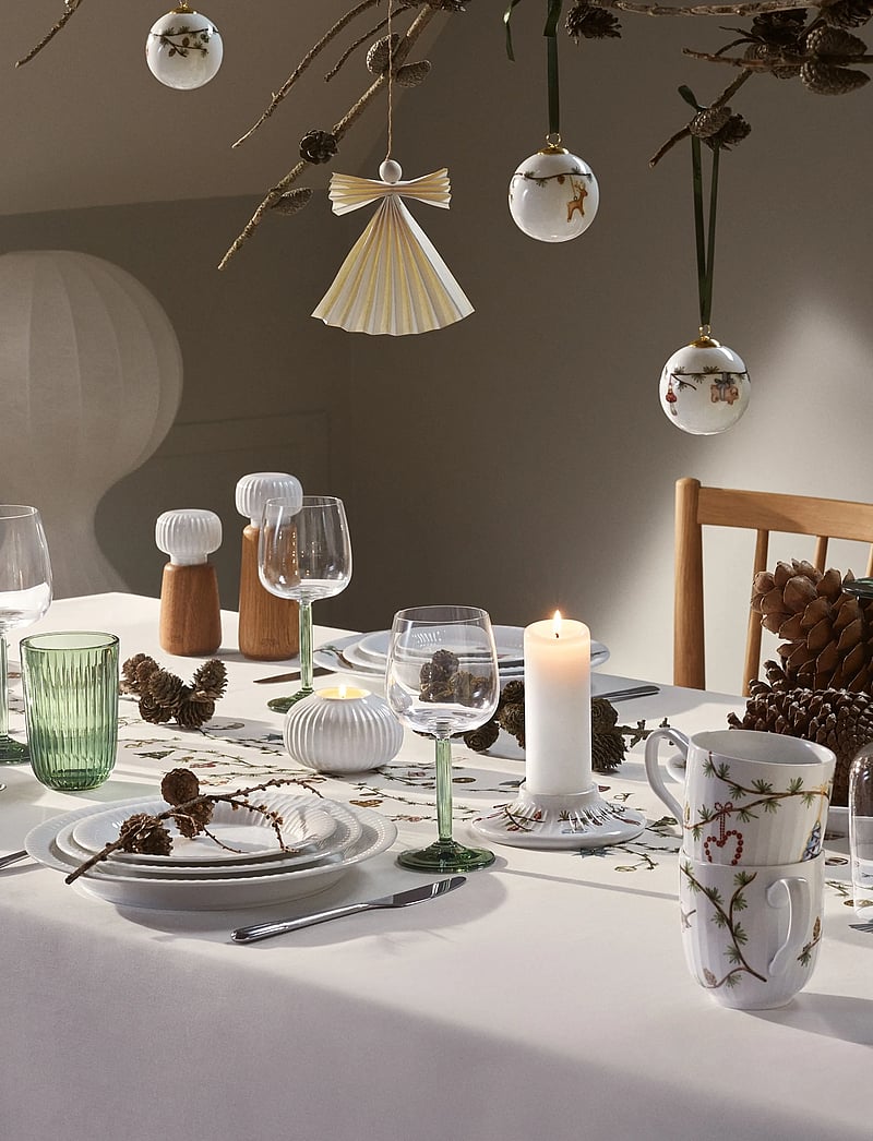 Kähler - Hammershøi Tealight holder Ø10 cm white (16135) - teeküünlahoidjad - white - 4
