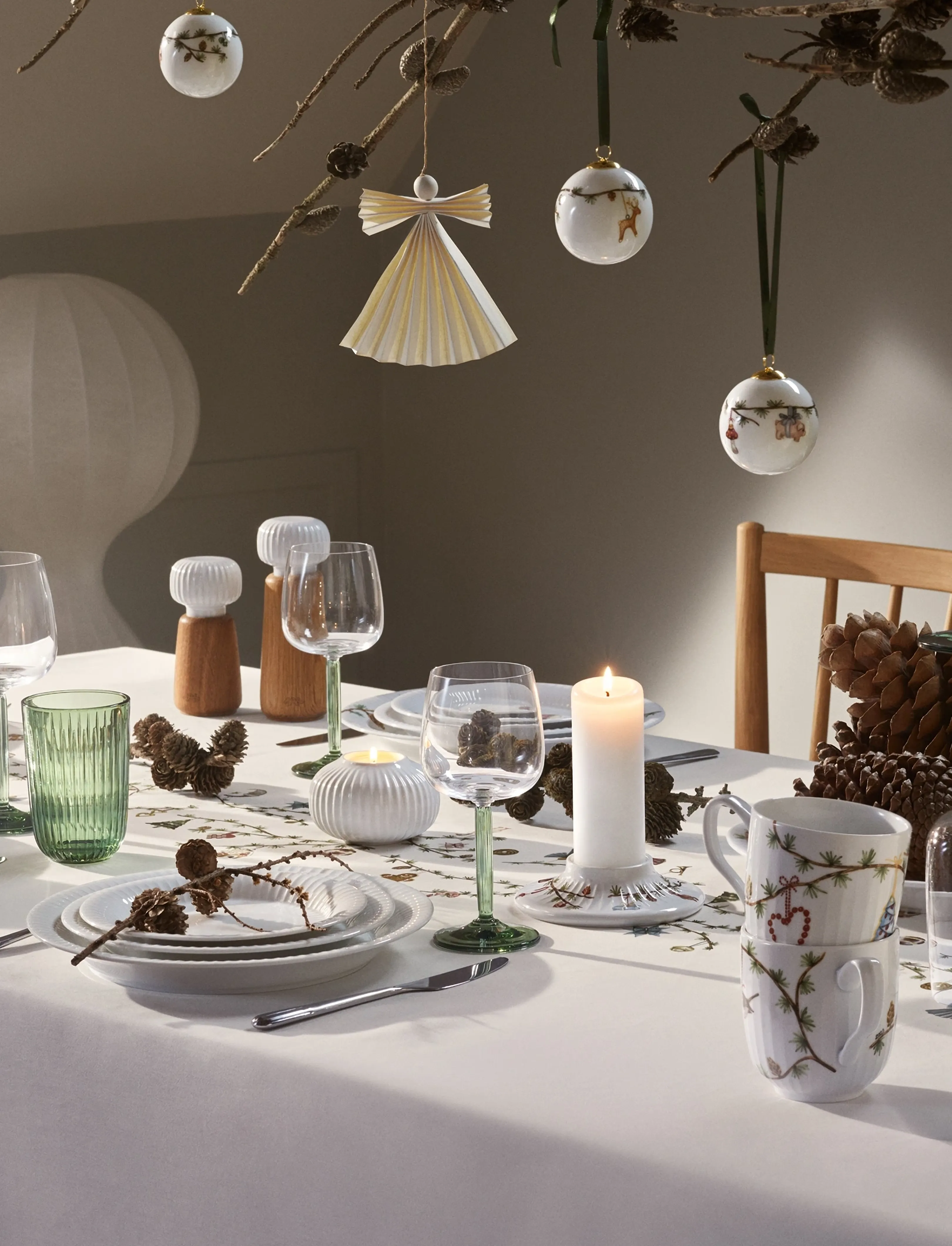 Kähler - Hammershøi Tealight holder Ø10 cm white (16135) - teelichthalter - white - 4