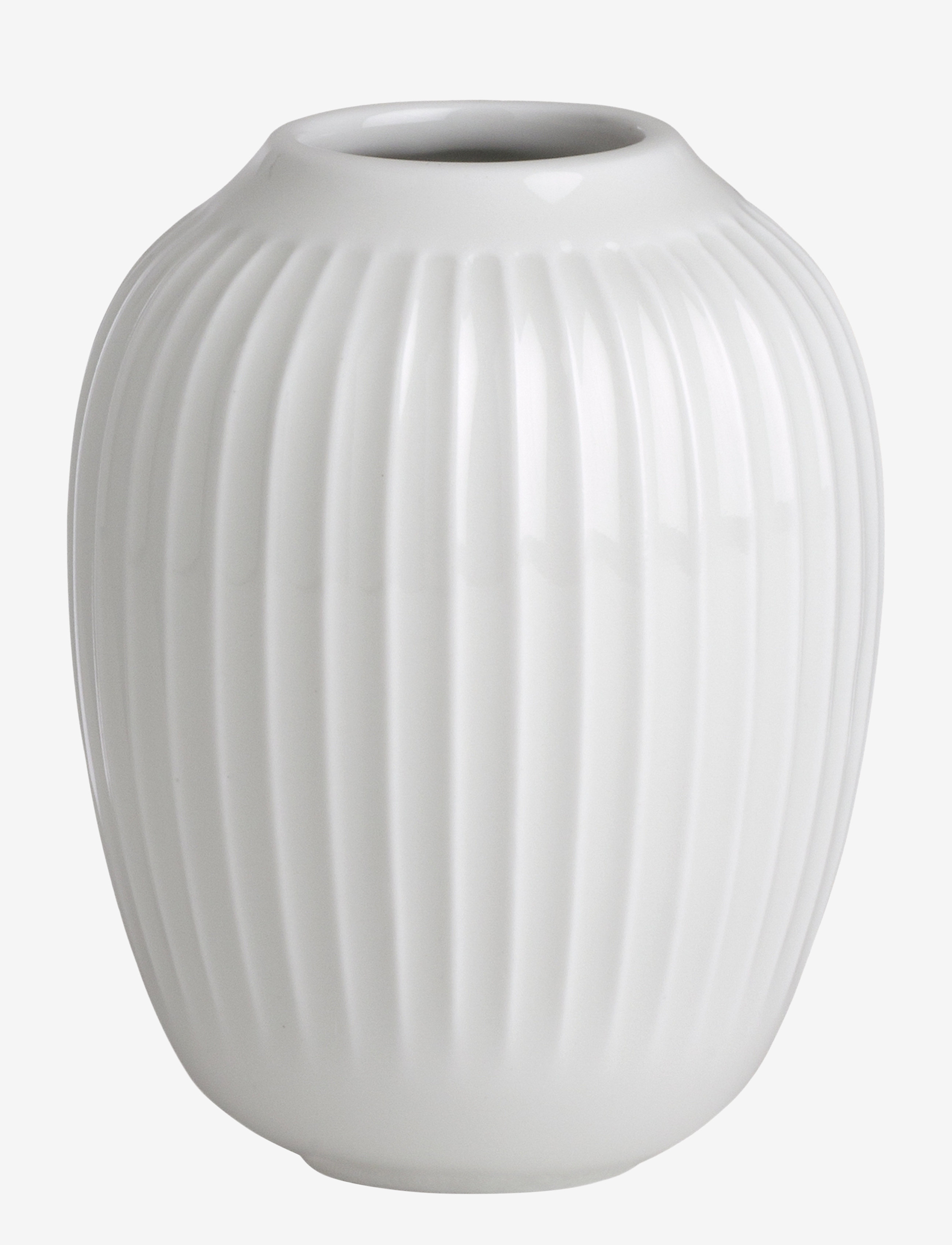 KÄHLER Hammershøi Vase Weiß - H10.5CM - Unisex
