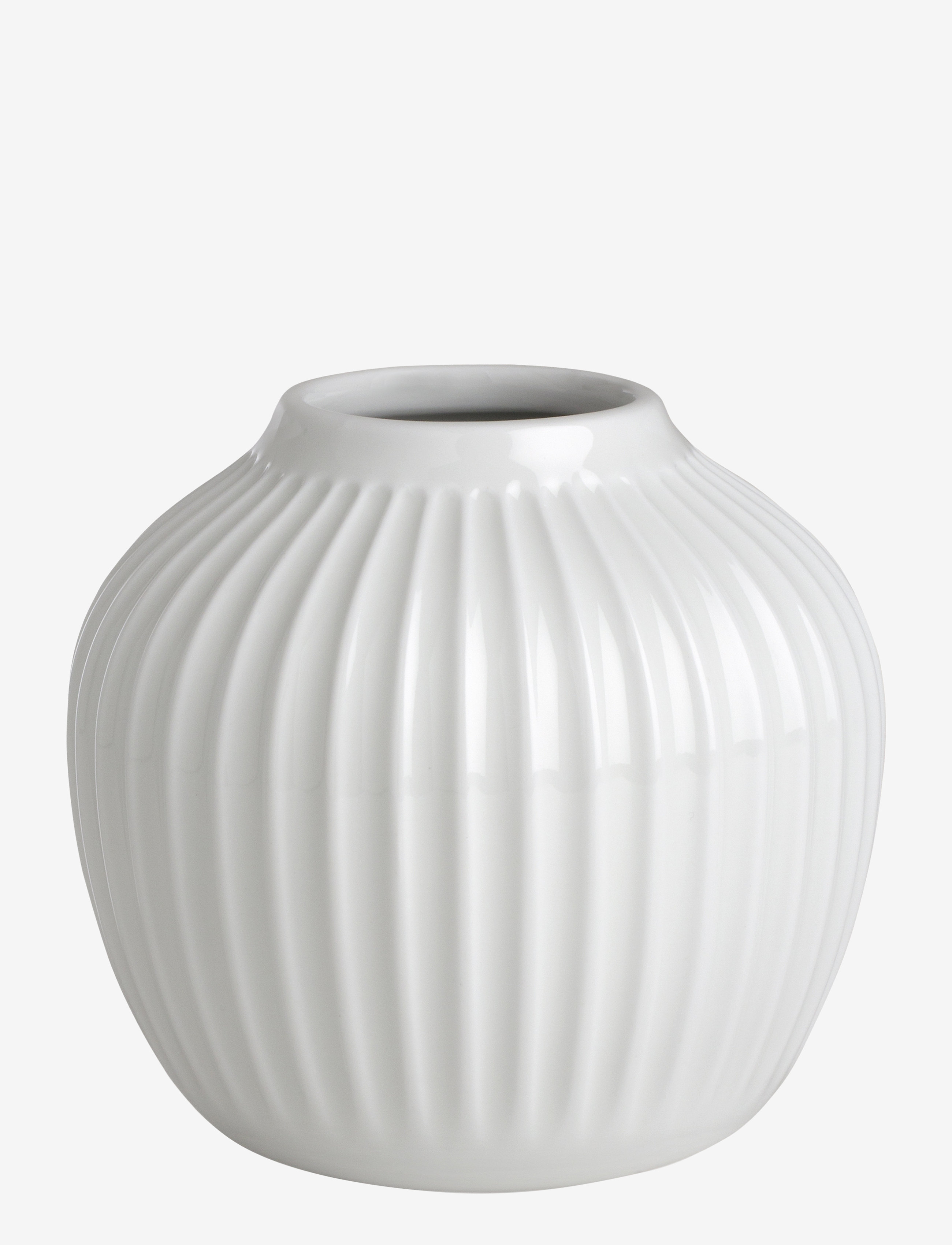 KÄHLER Hammershøi Vase Weiß - H13CM - Unisex