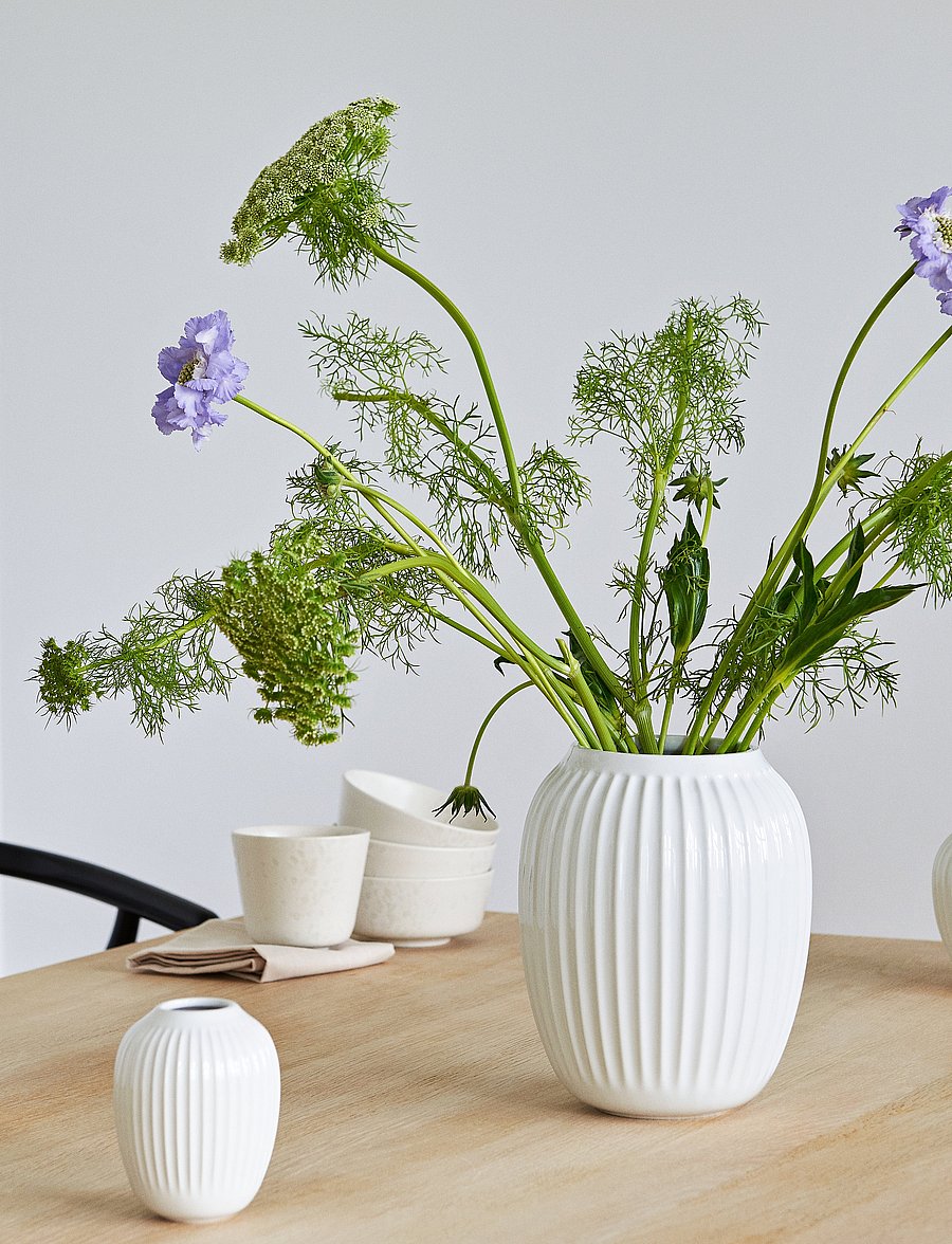 Kähler - Hammershøi Vase - vaasid - white - 0