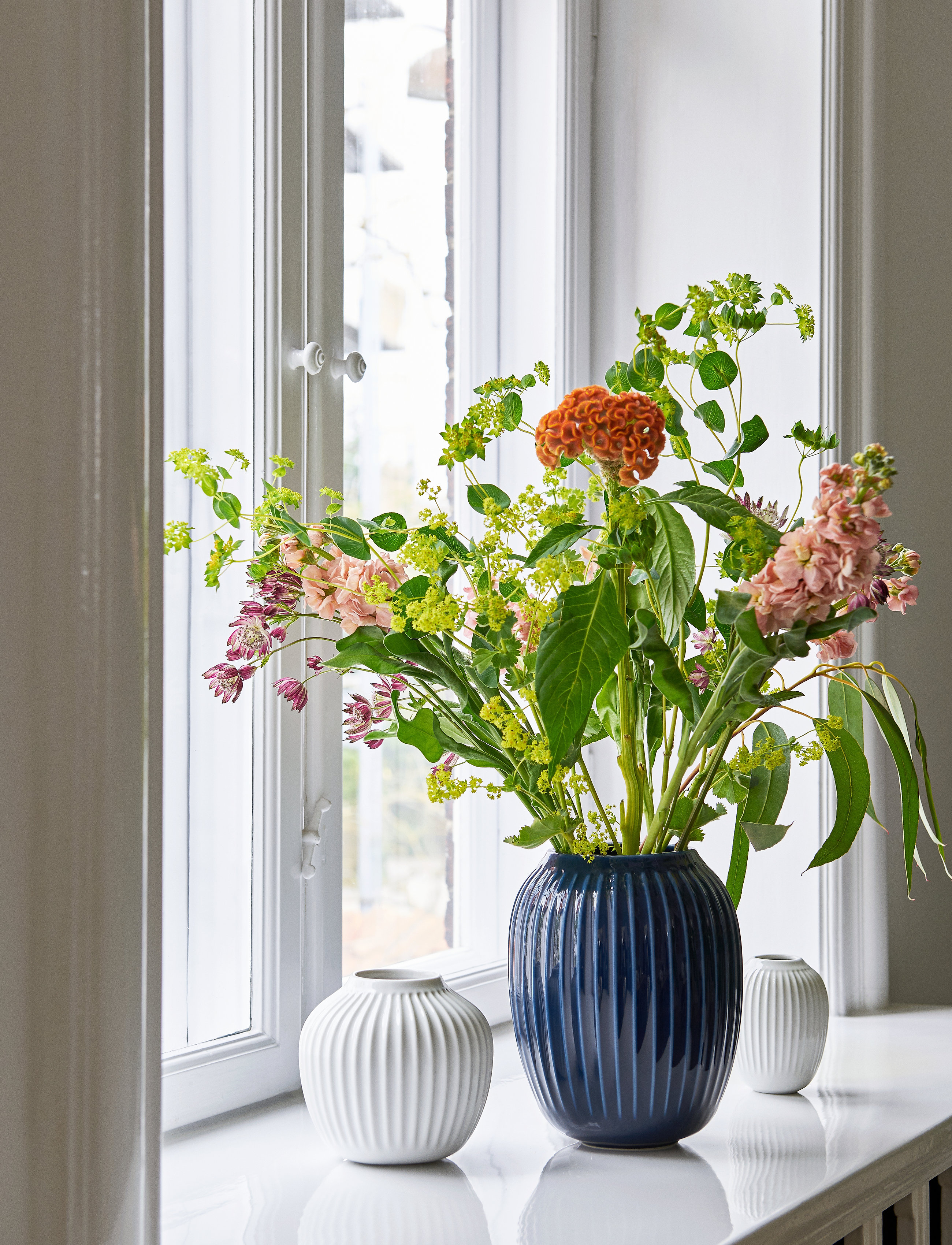 Kähler - Hammershøi Vase - vaser - white - 2