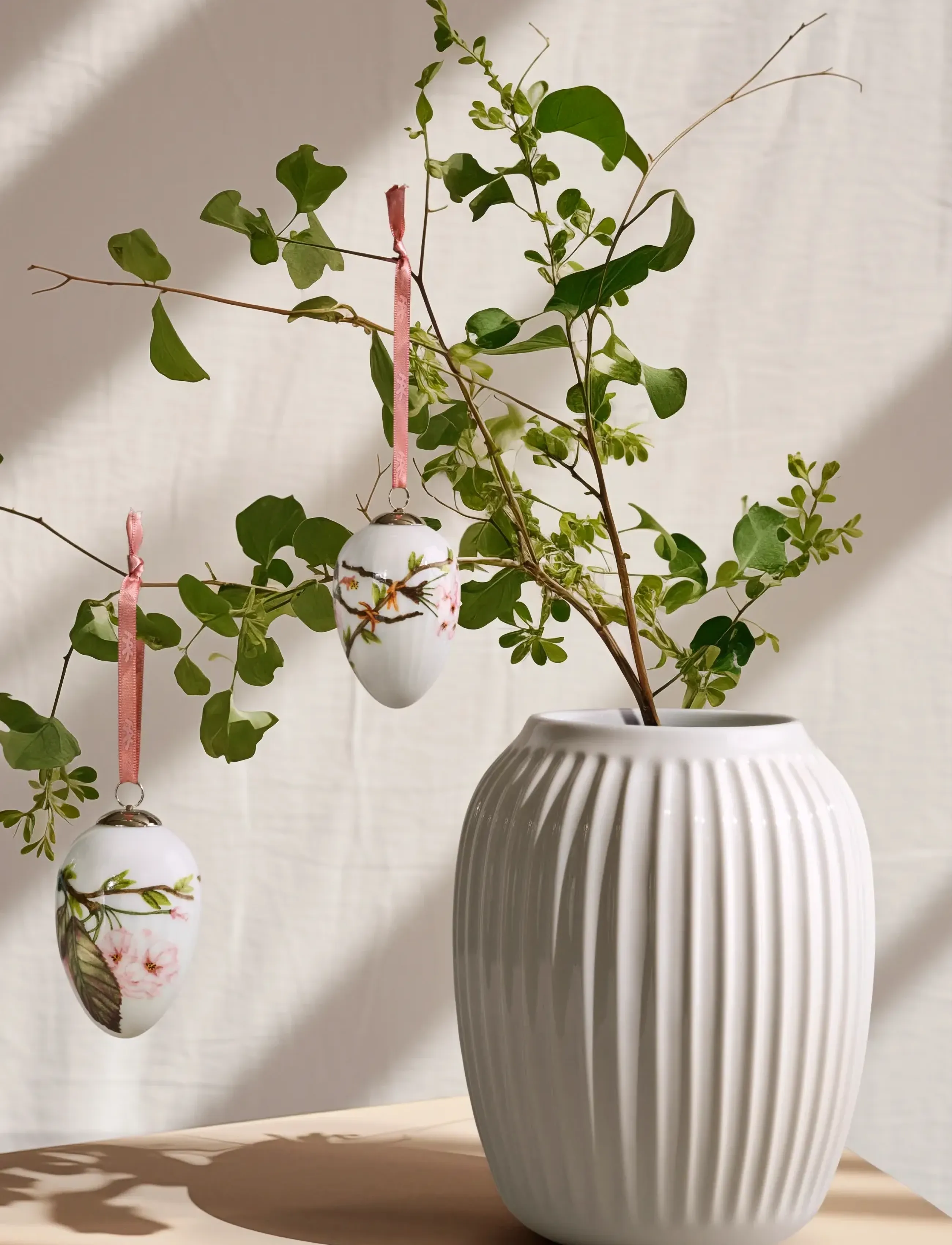 Kähler - Hammershøi Vas H21 cm vit (15380) - vaser - white - 5