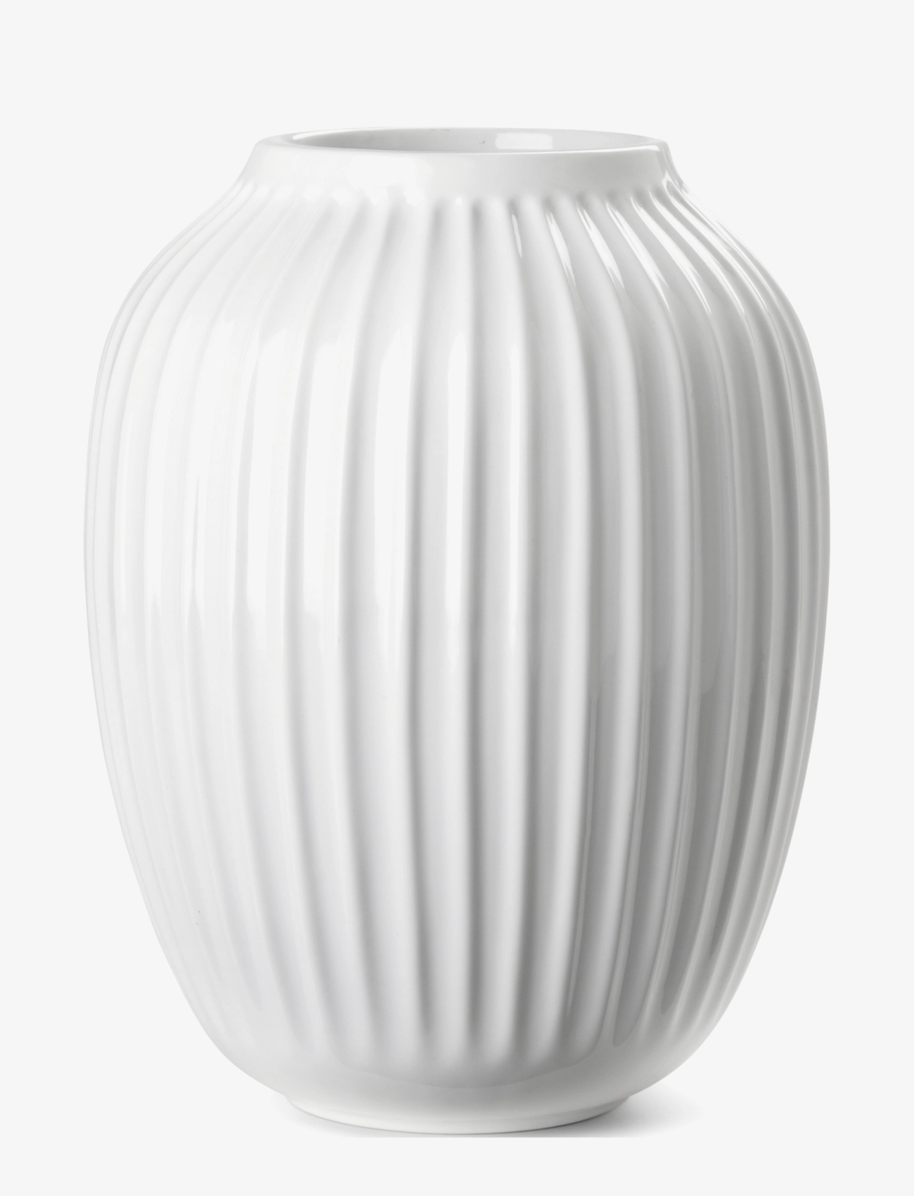 KÄHLER Hammershøi Vase H25.5 Hvid Weiß - H25.5CM - Unisex