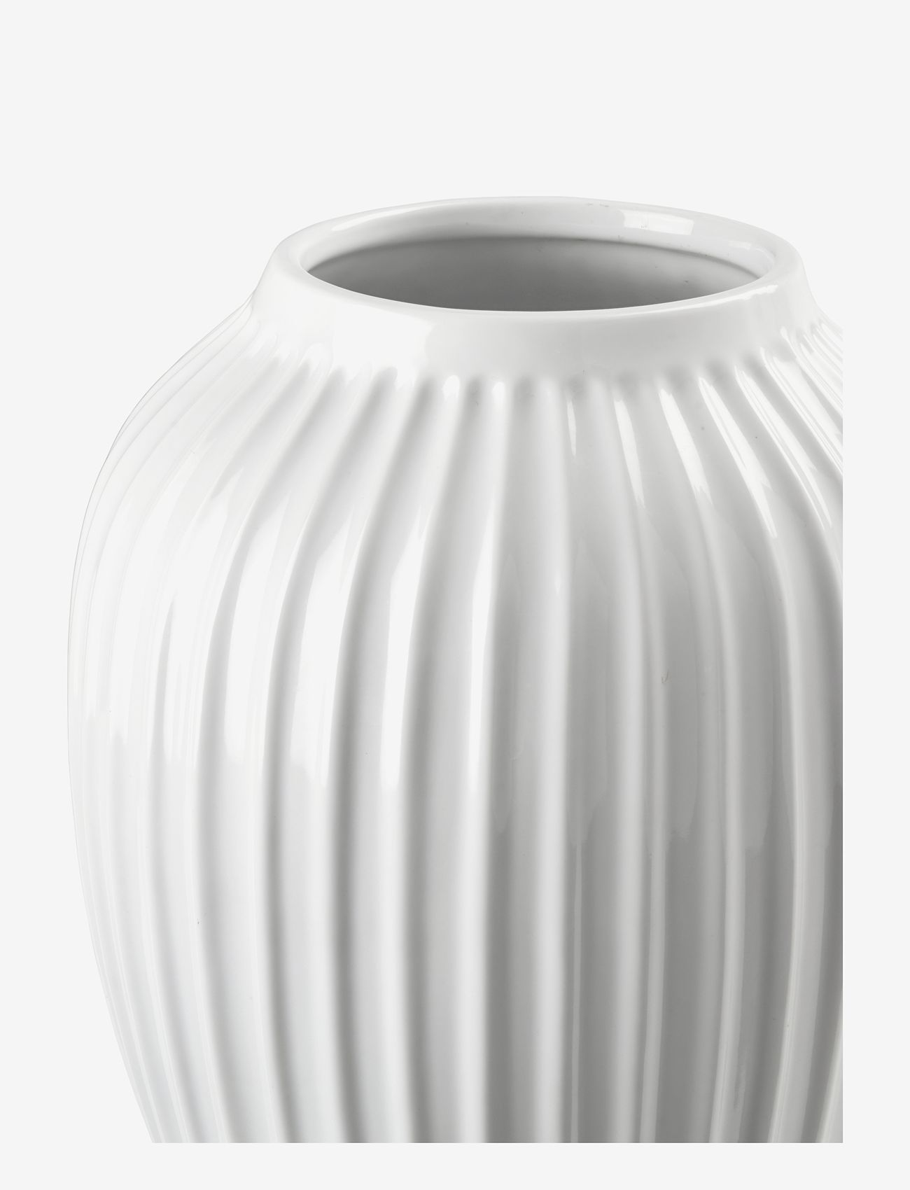 Kähler - Hammershøi Vase H25.5 white - vaasid - white - 1