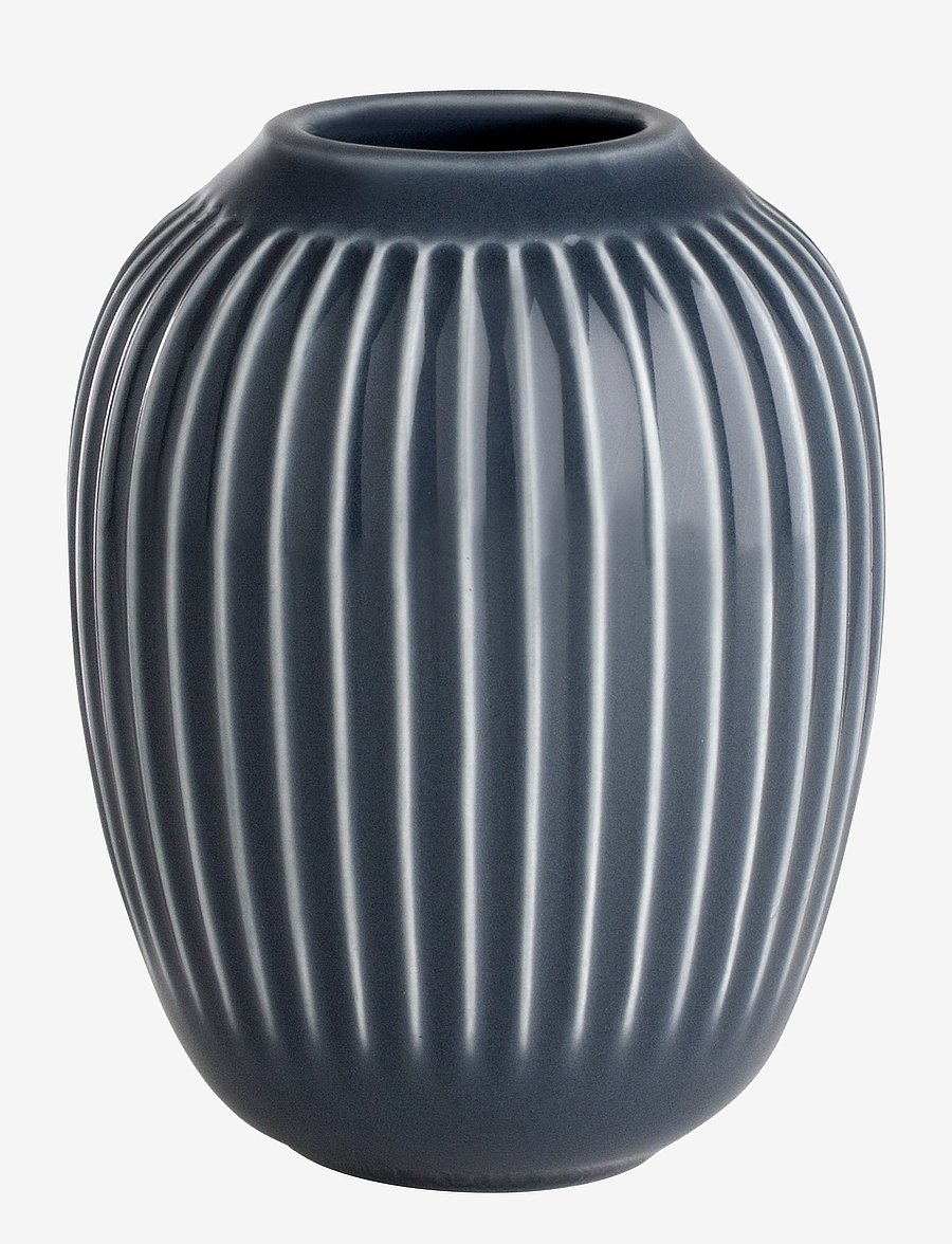 Kähler - Hammershøi Vase - vaasid - anthracite grey - 1