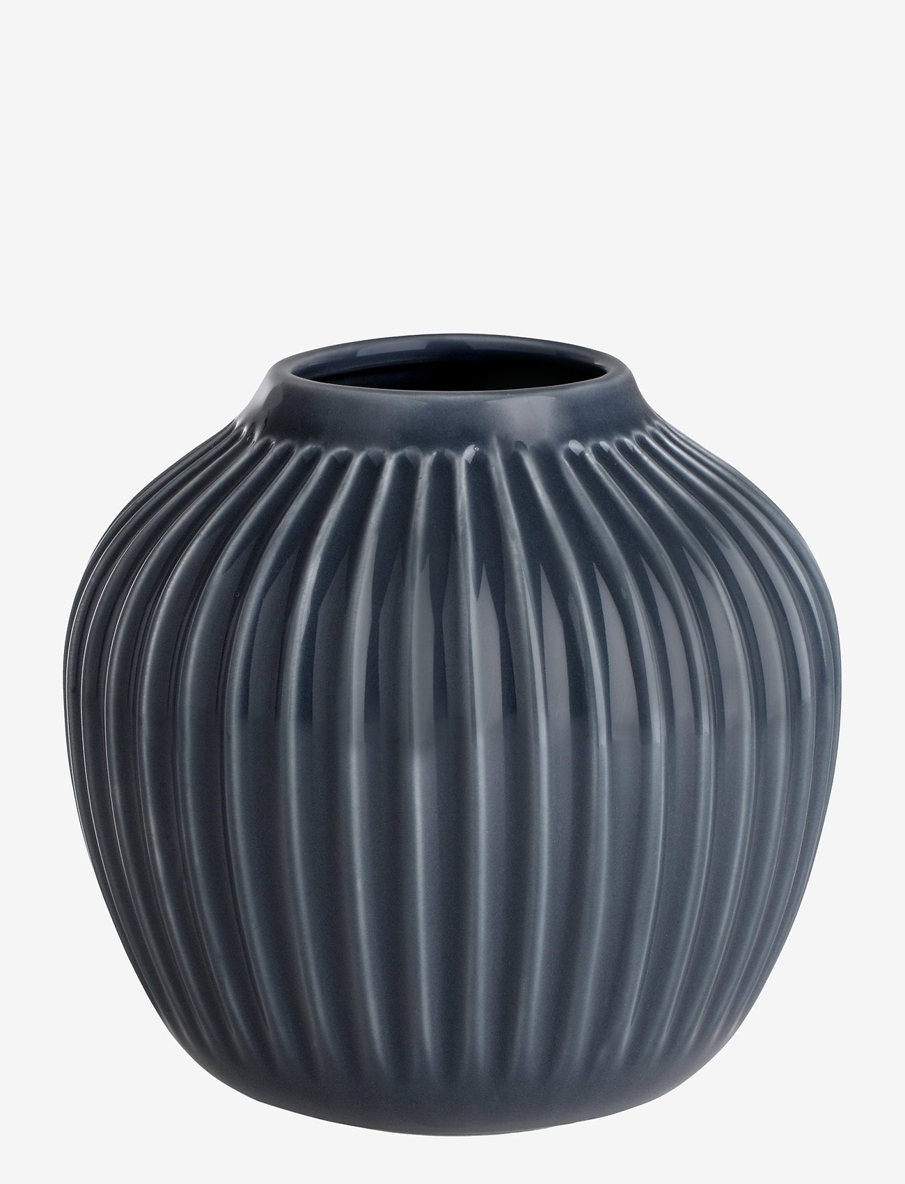 Kähler - Hammershøi Vase - køb efter pris - anthracite grey - 0