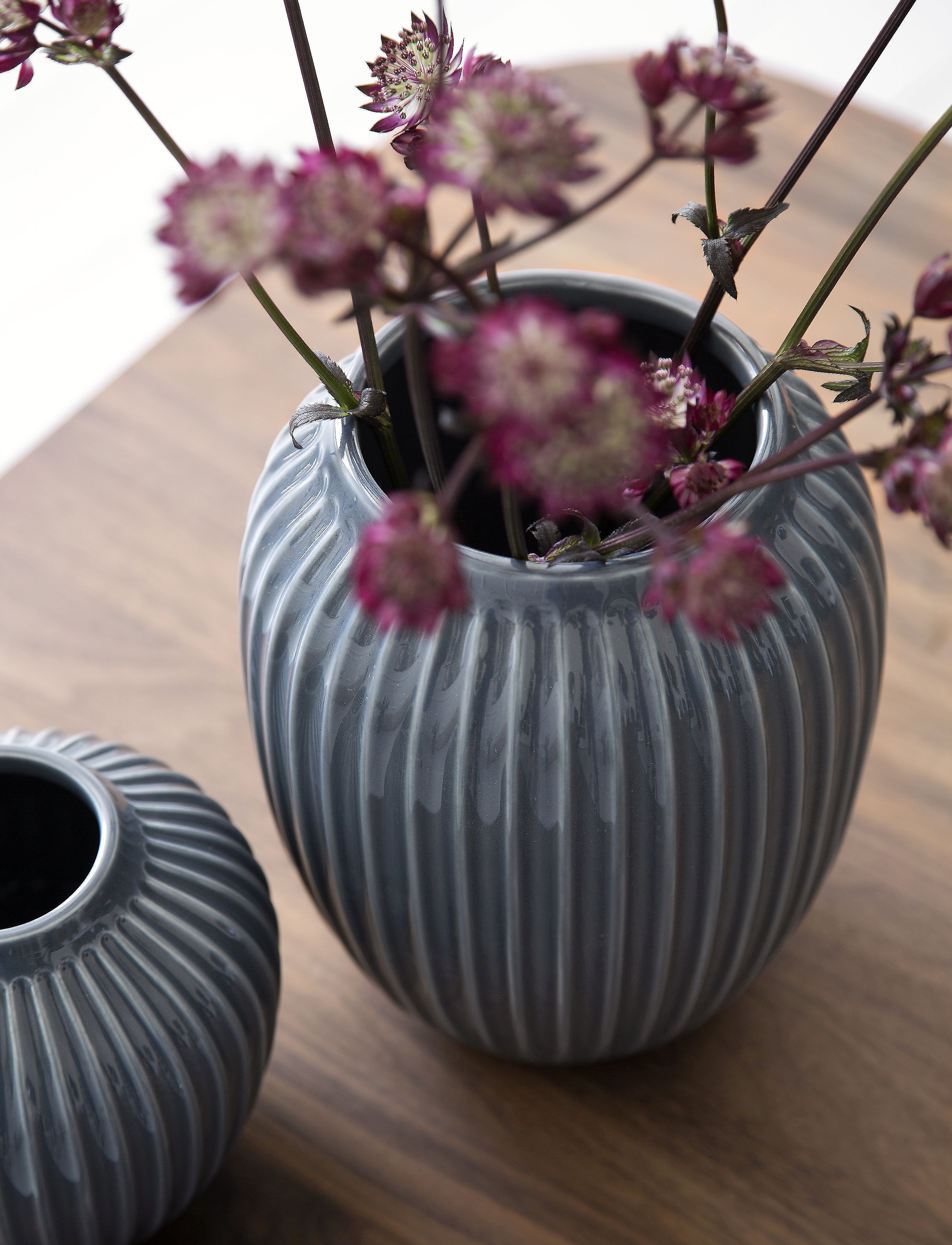 Kähler Hammershøi Vase, One Size, Grey, Vaser > Små Vaser, Unisex