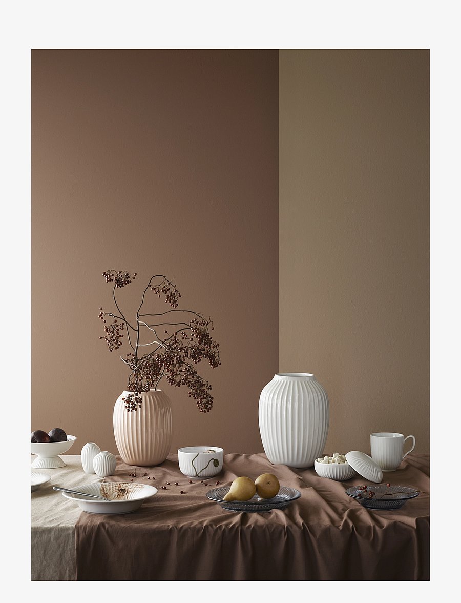 Kähler - Hammershøi Vase miniature white 3 pcs. - vasen - white - 1