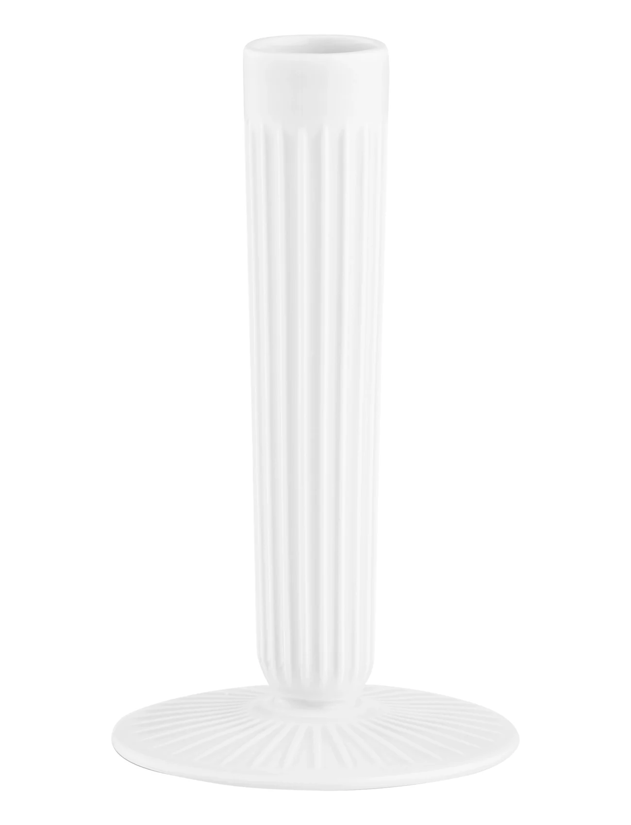 Kähler - Hammershøi Candle holder H16 white - mažiausios kainos - white - 0