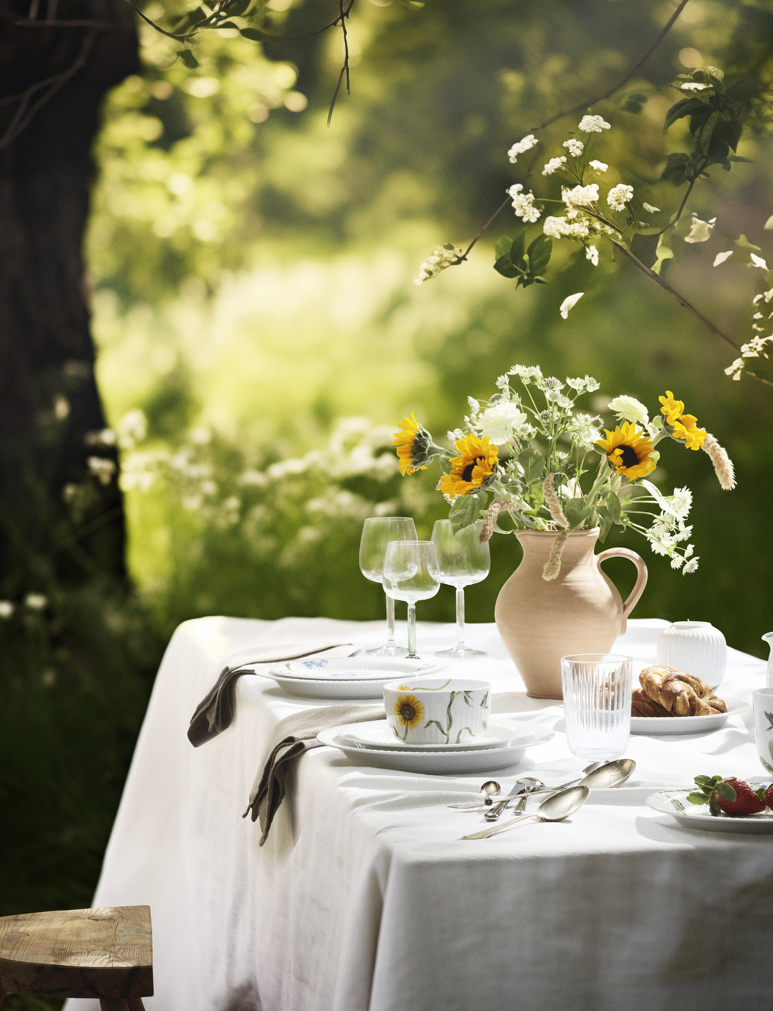 Kähler - Hammershøi Summer Mugg 33 cl sunflower - lägsta priserna - sunflower - 5