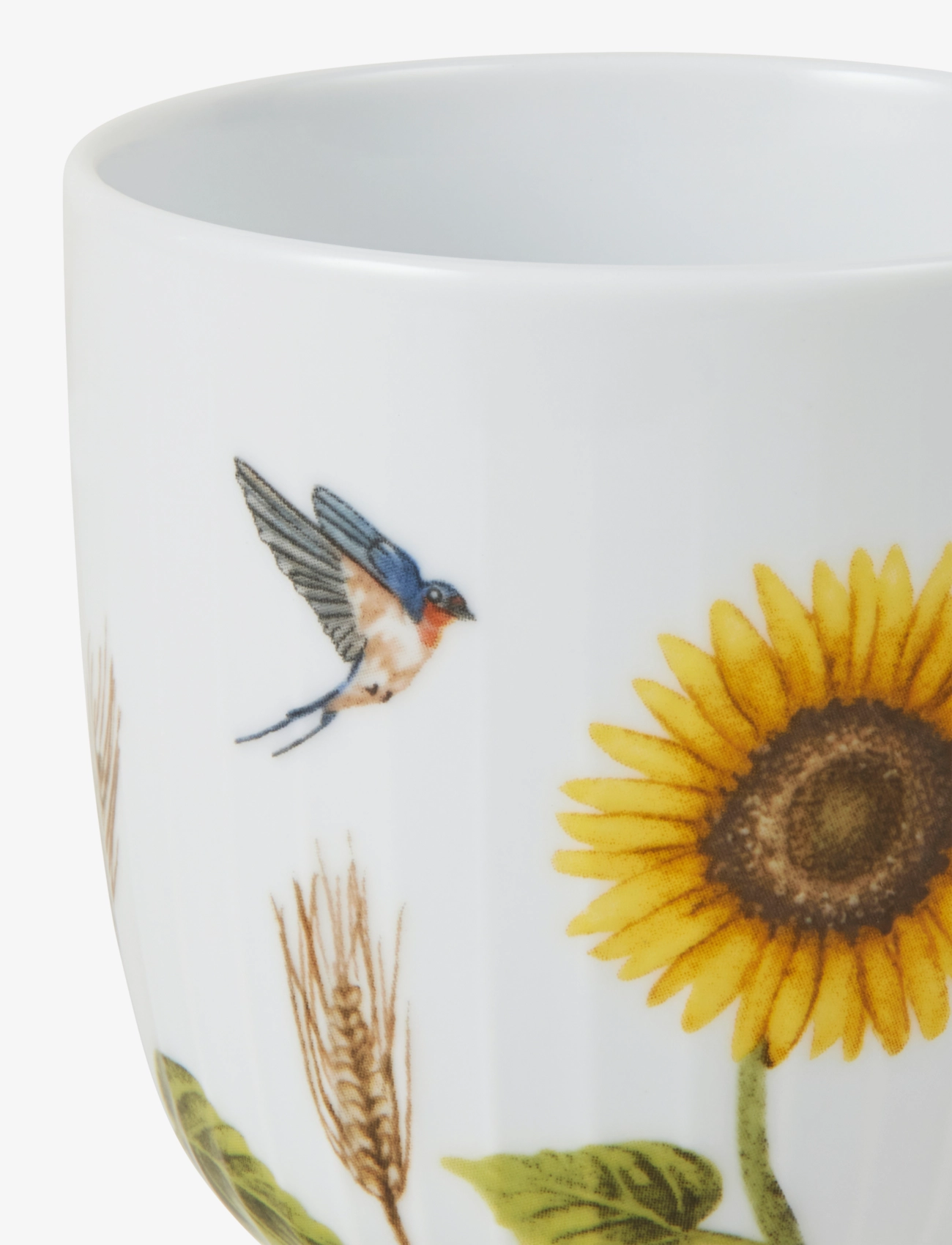 Kähler - Hammershøi Summer Krus 33 cl solsikke - tekopper - sunflower - 3