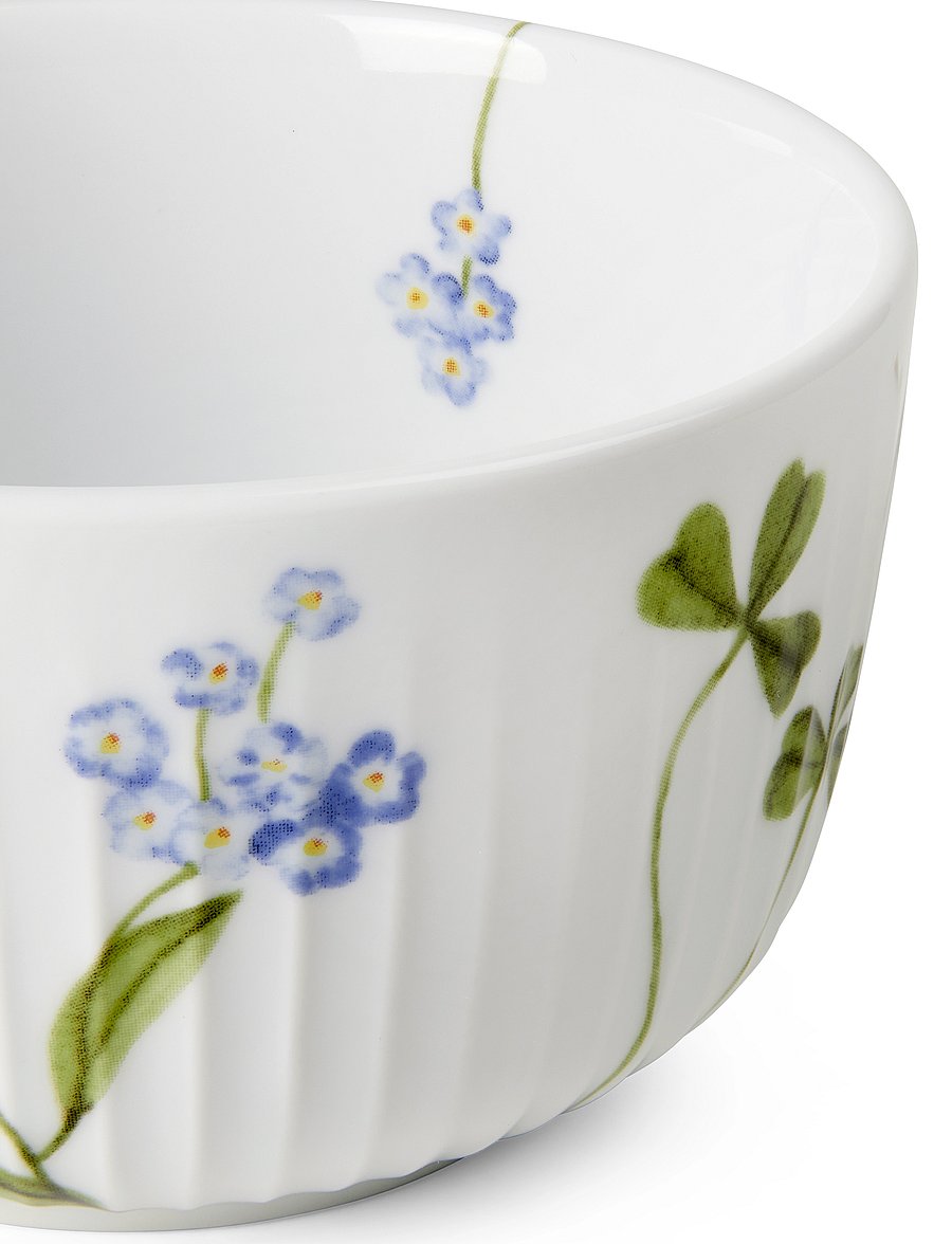 Kähler - Hammershøi Summer Bowl Ø12 cm forget me not - obstschalen - forget me not - 4