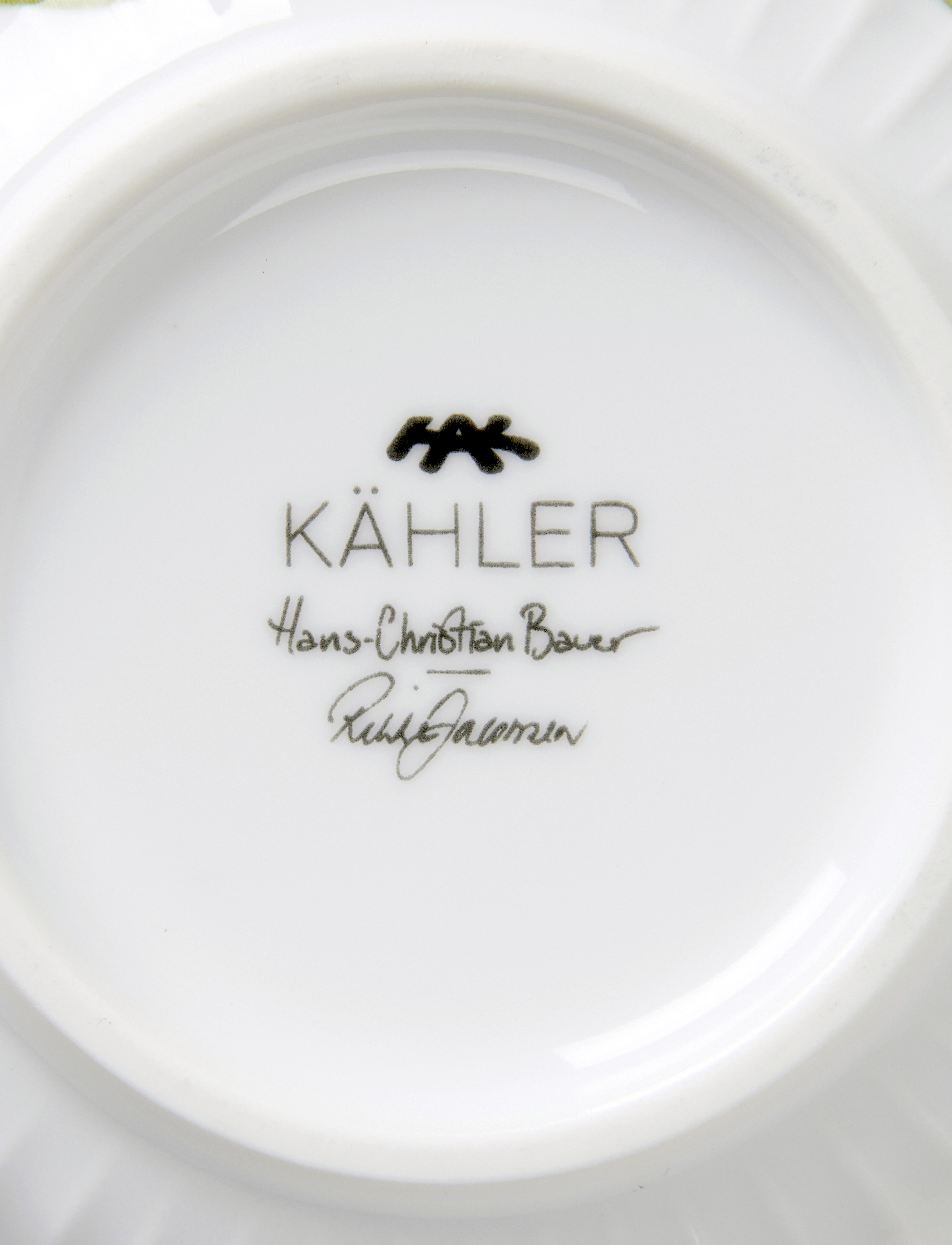Kähler - Hammershøi Summer Bowl Ø12 cm forget me not - obstschalen - forget me not - 5