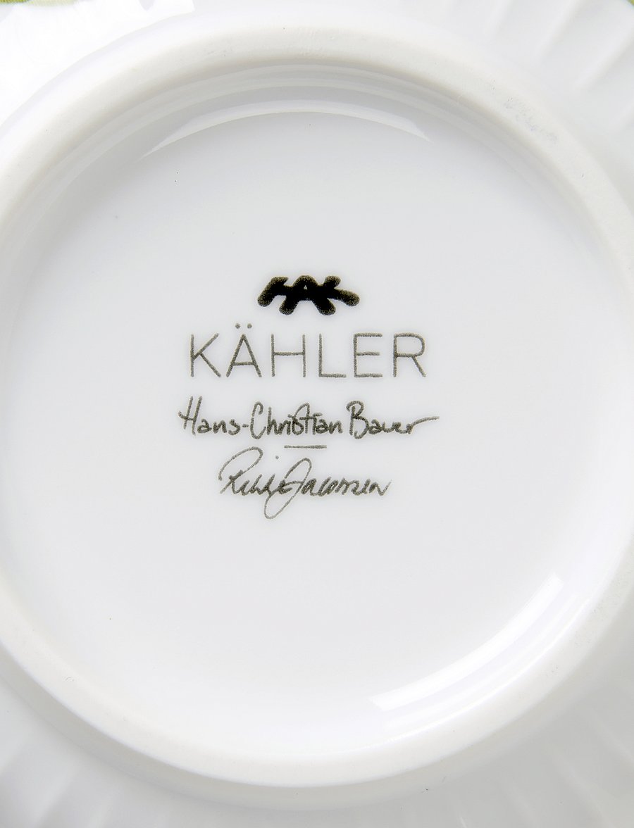 Kähler - Hammershøi Summer Bowl Ø12 cm forget me not - obstschalen - forget me not - 5