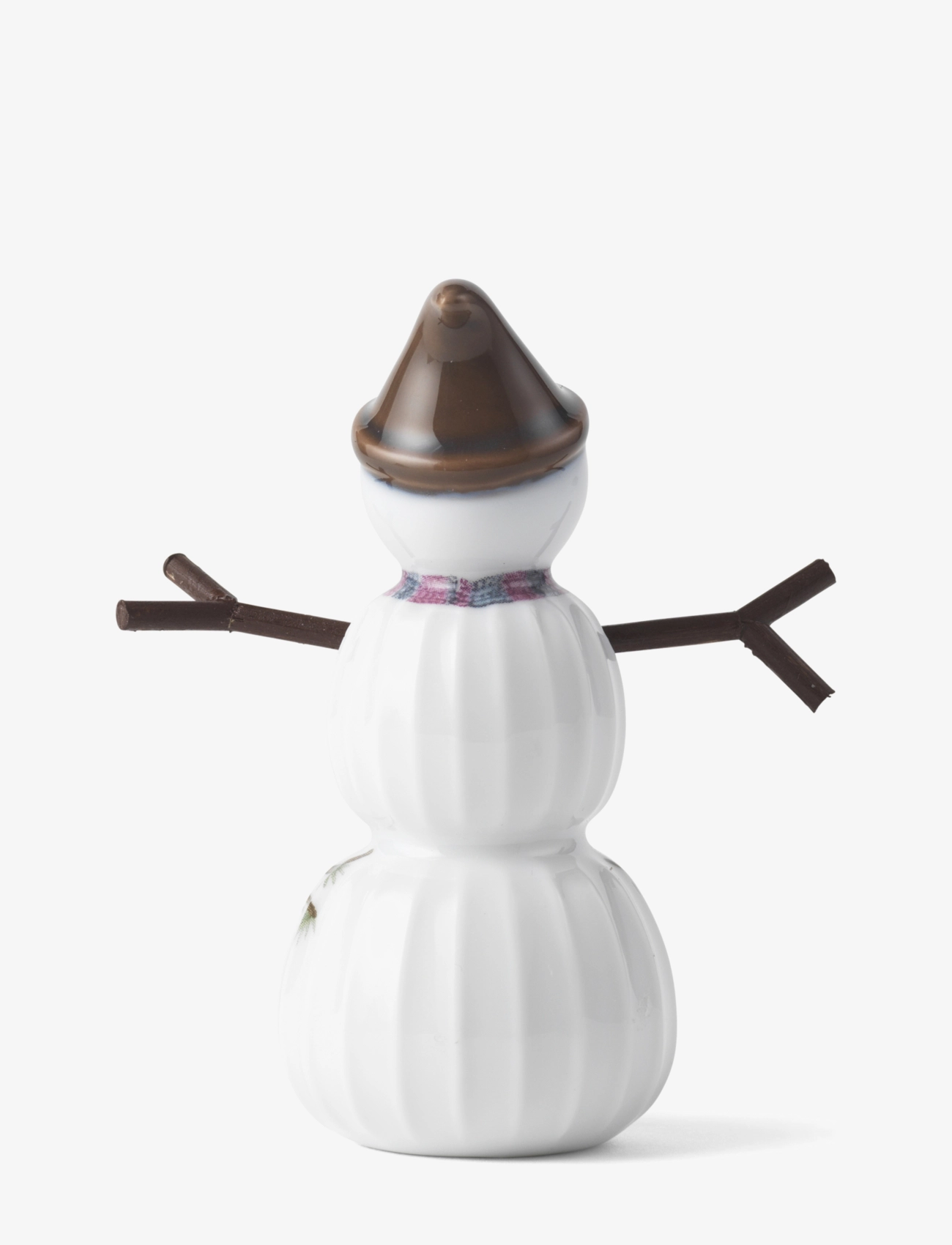 Kähler - Hammershøi Christmas Snowboy H9 white w. deco - white w. deco - 2