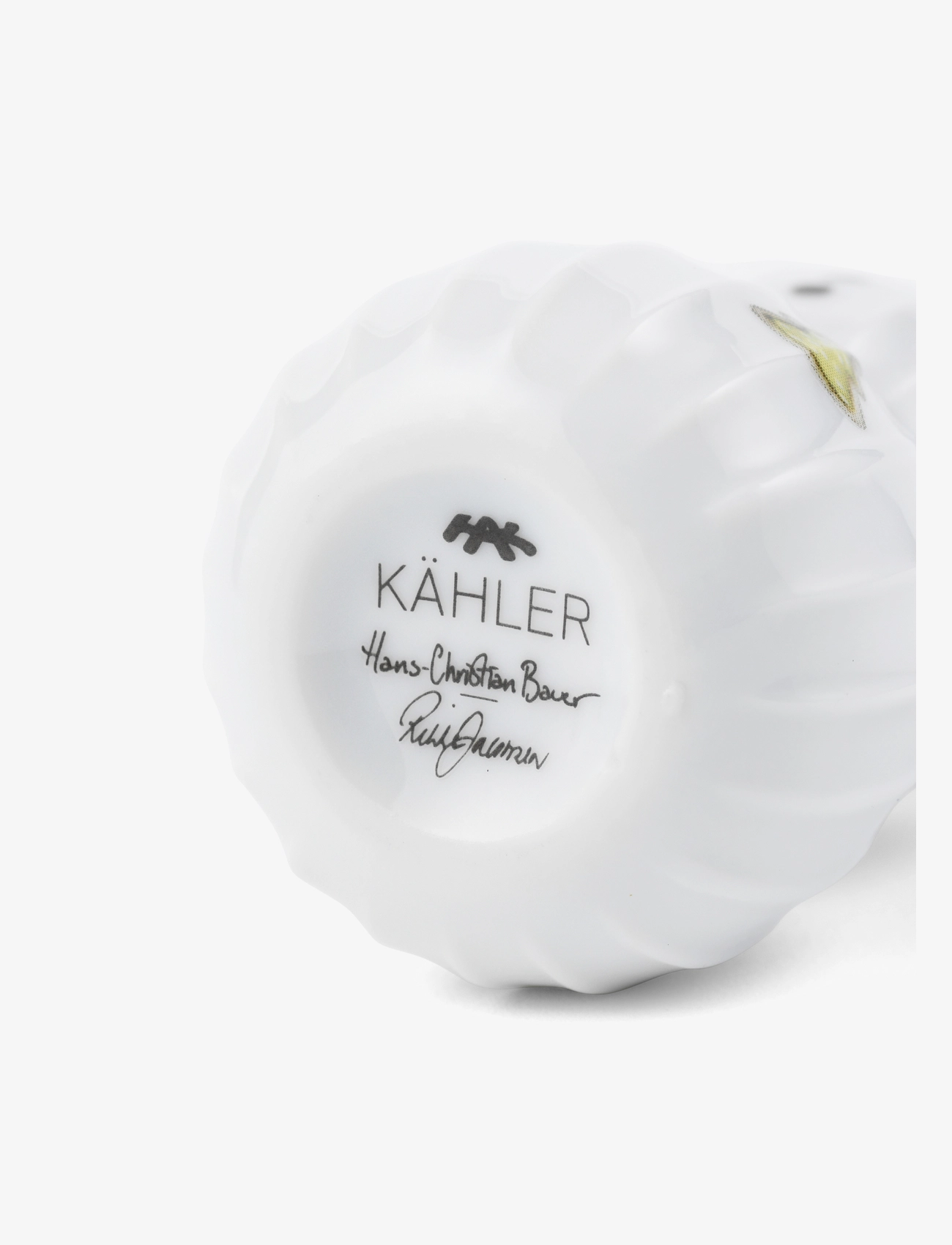 Kähler - Hammershøi Christmas Snowboy H9 white w. deco - white w. deco - 4