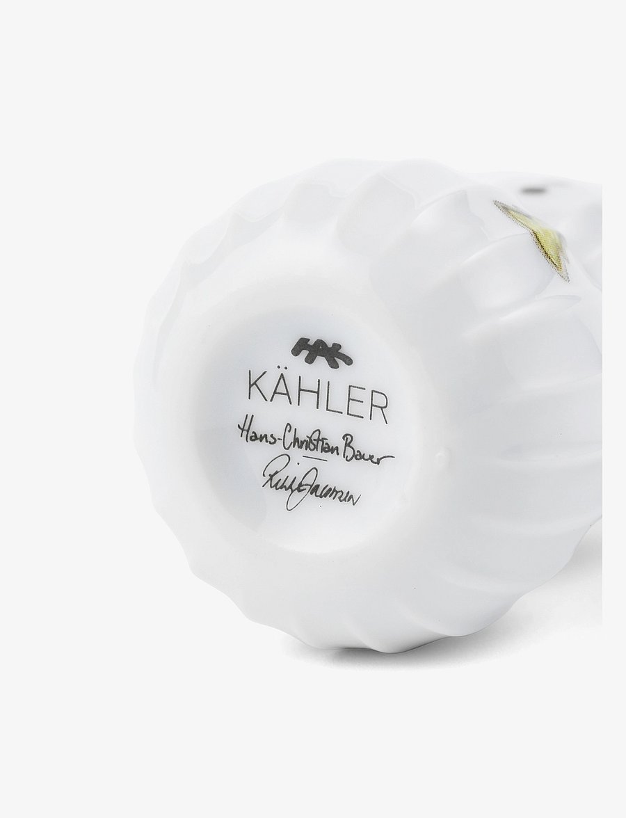 Kähler - Hammershøi Christmas Snowboy H9 white w. deco - white w. deco - 4