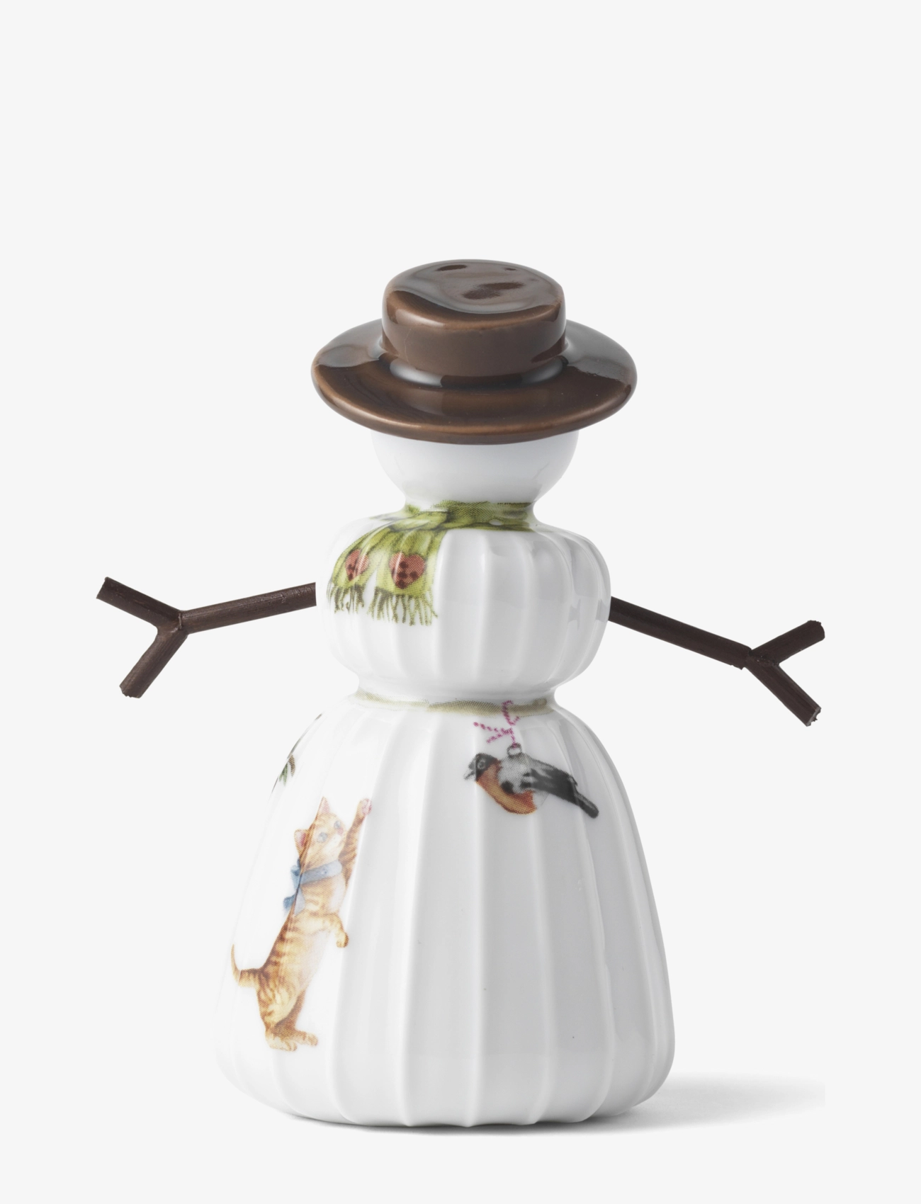 Kähler - Hammershøi Christmas Snowwoman H11 white w. deco - white w. deco - 2