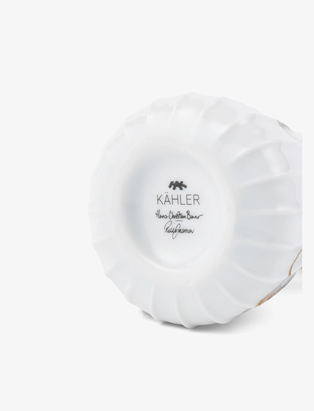 Kähler - Hammershøi Christmas Snowwoman H11 white w. deco - white w. deco - 4